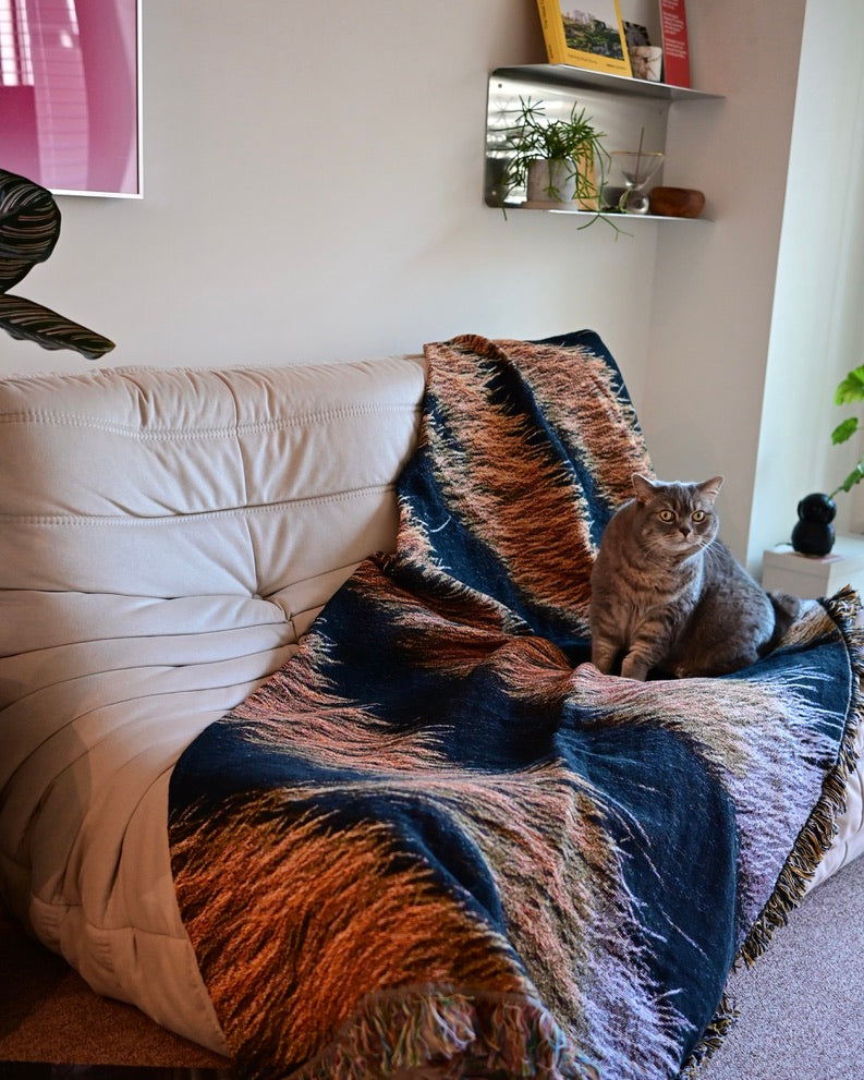 Tiger Hide Throw Blanket