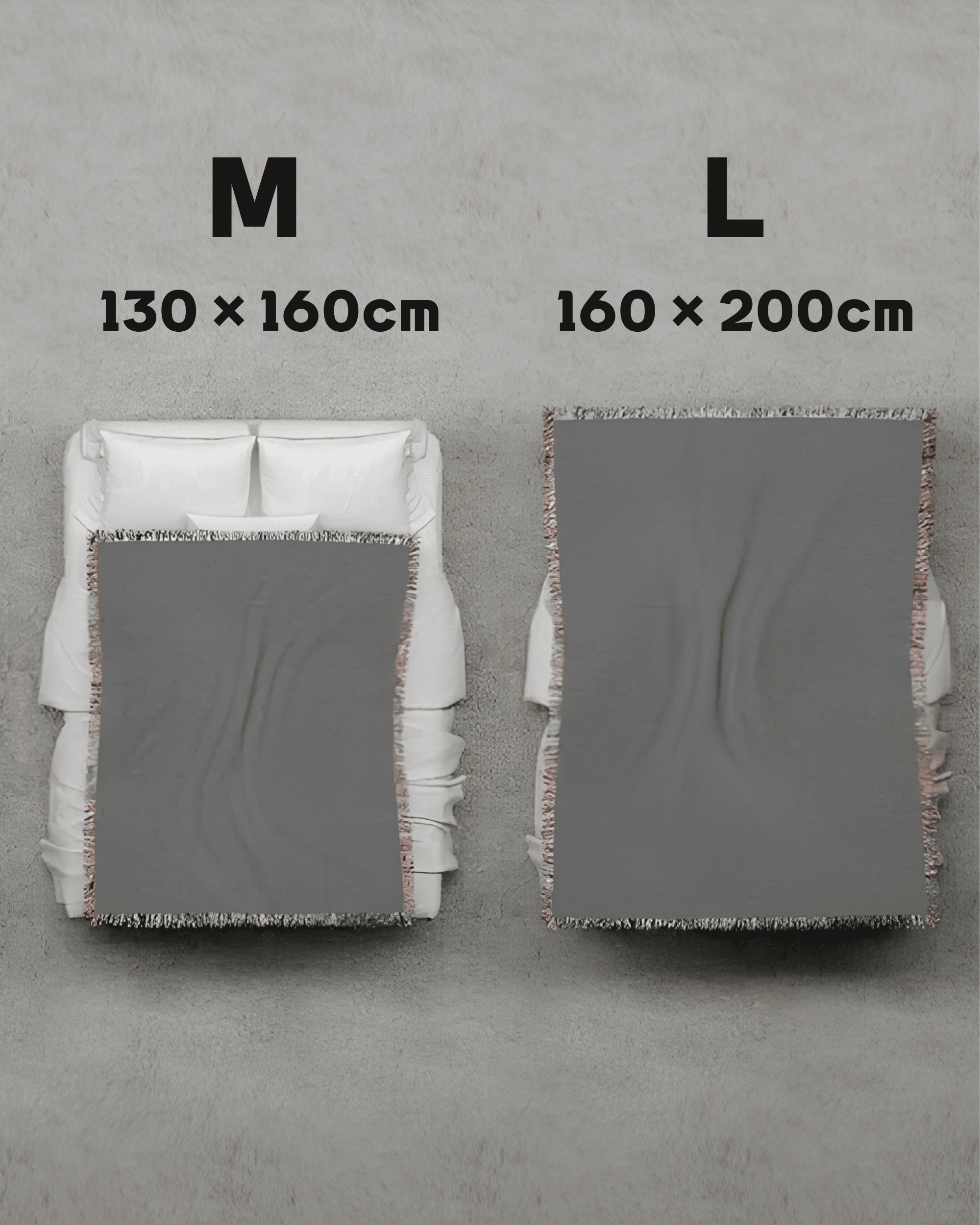 Black Flow Throw Blanket