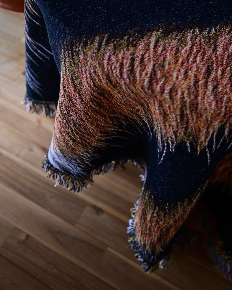 Tiger Hide Throw Blanket : L