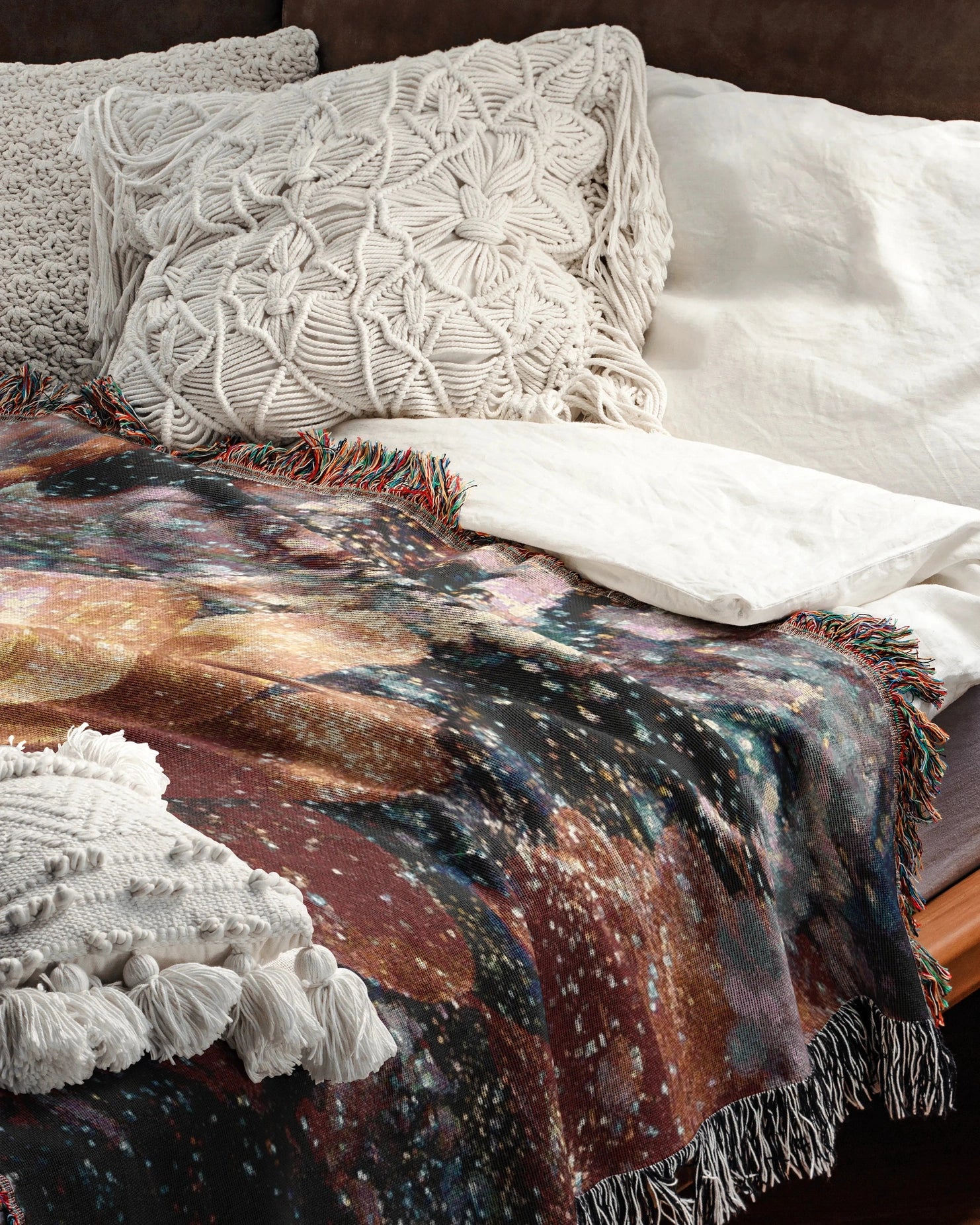Stellar Garden Throw Blanket
