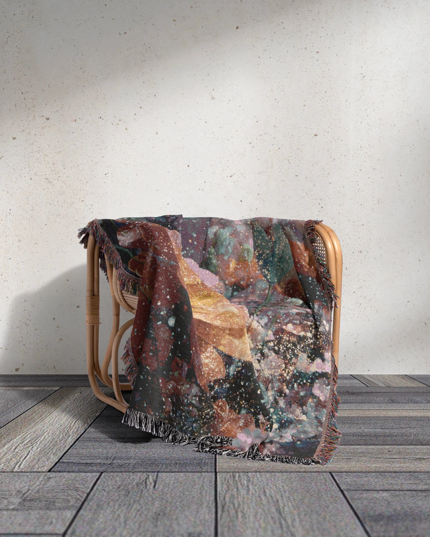Stellar Garden Throw Blanket