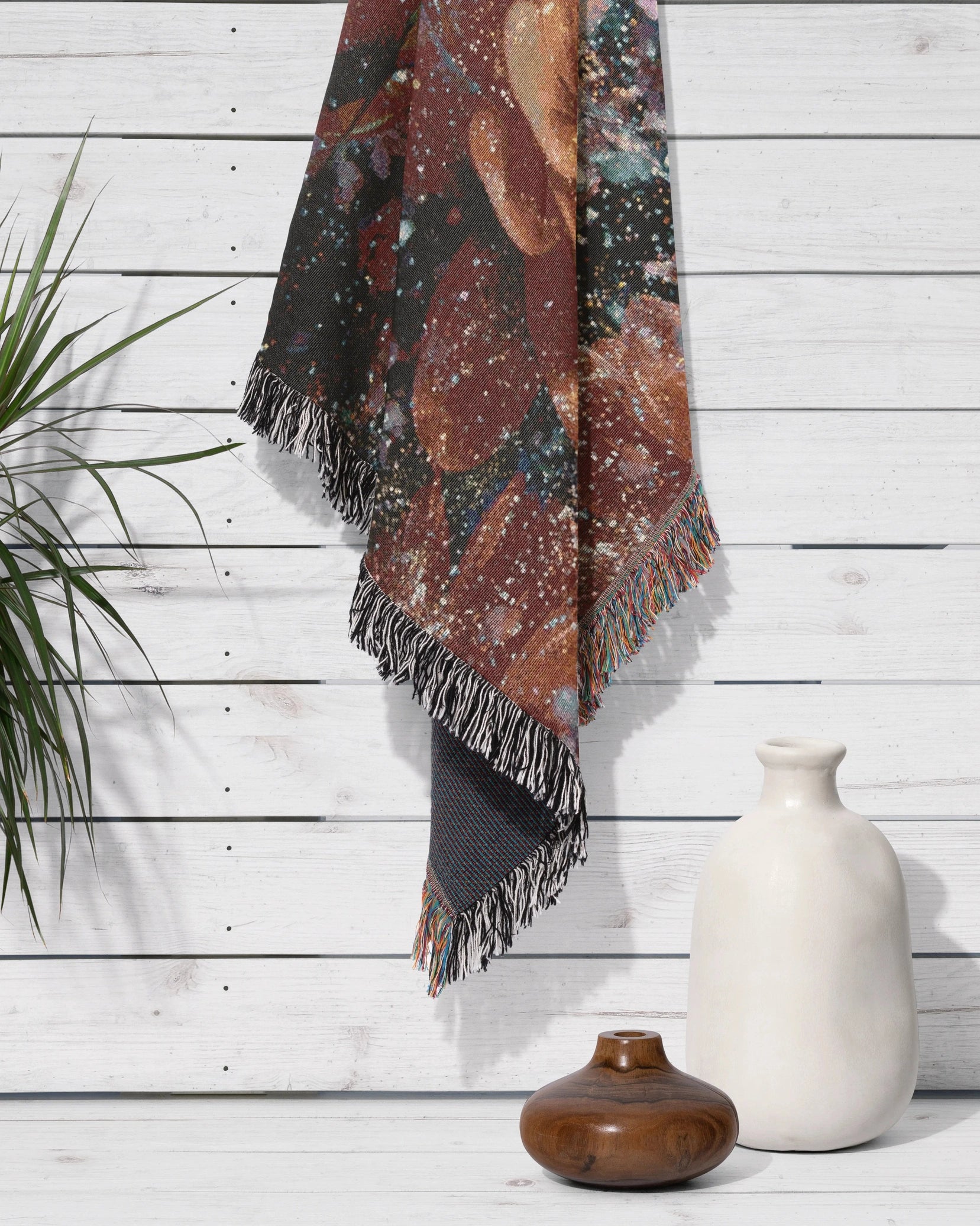 Stellar Garden Throw Blanket
