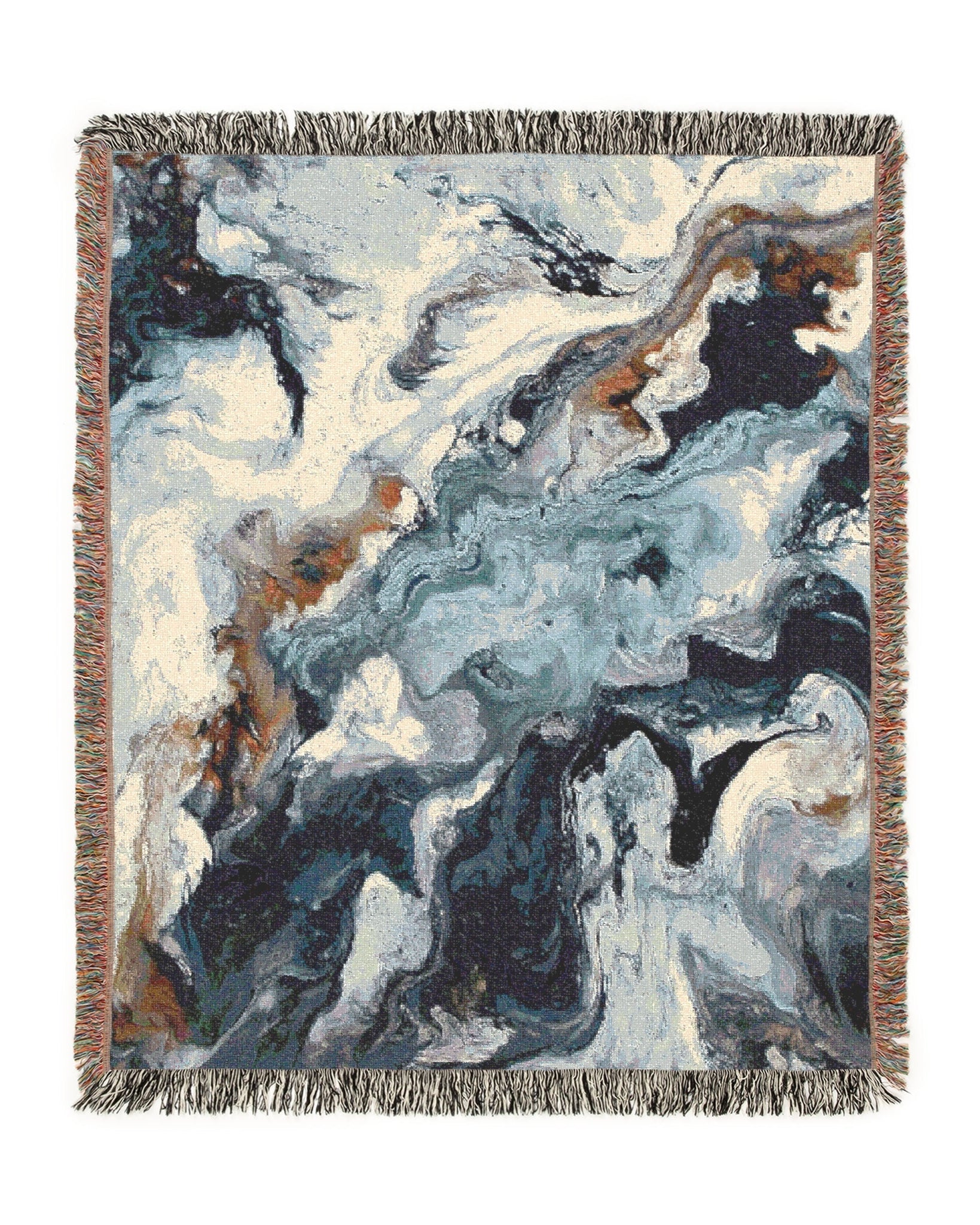Marble Woven Throw Blanket