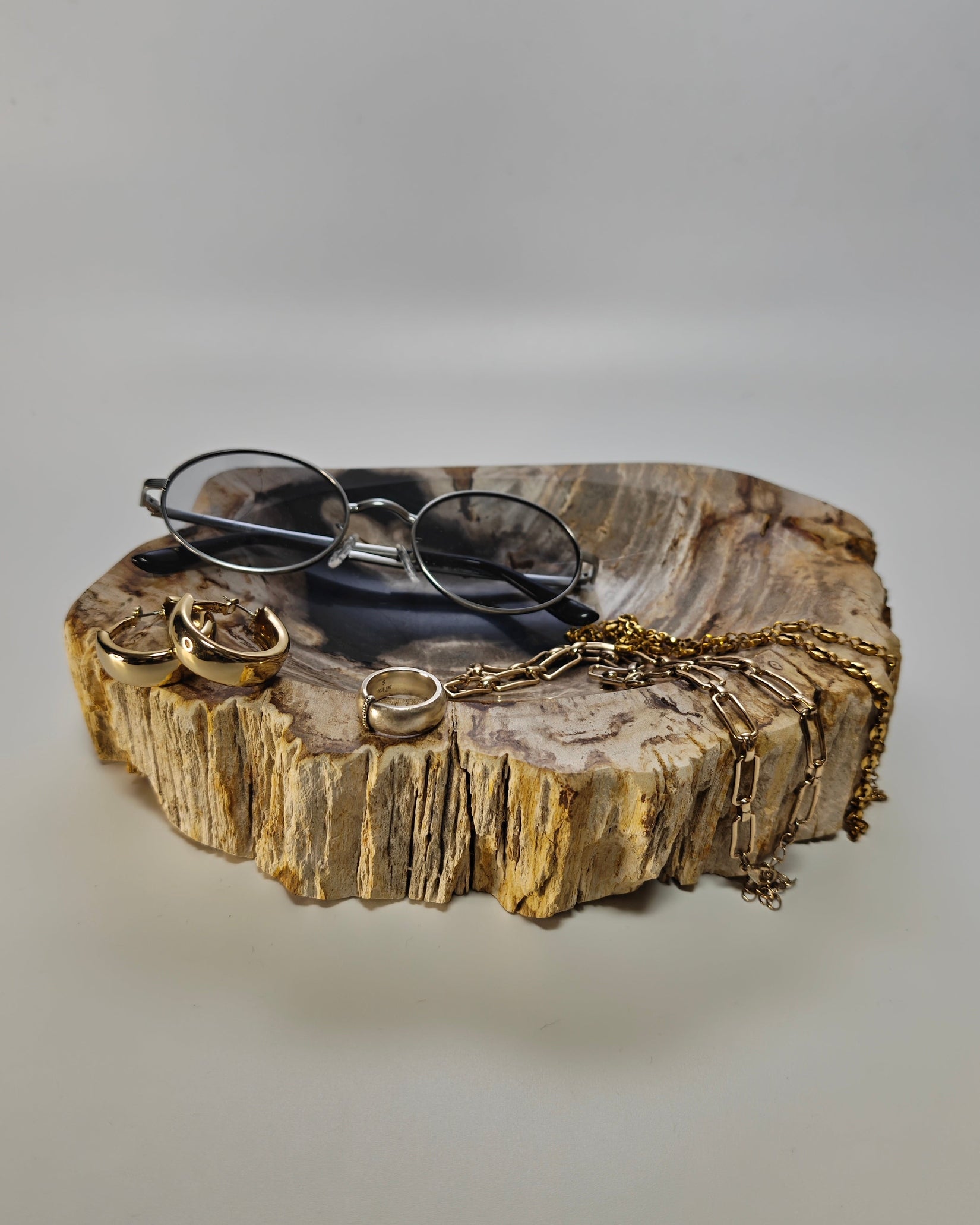 Petrified Wood Tray 001