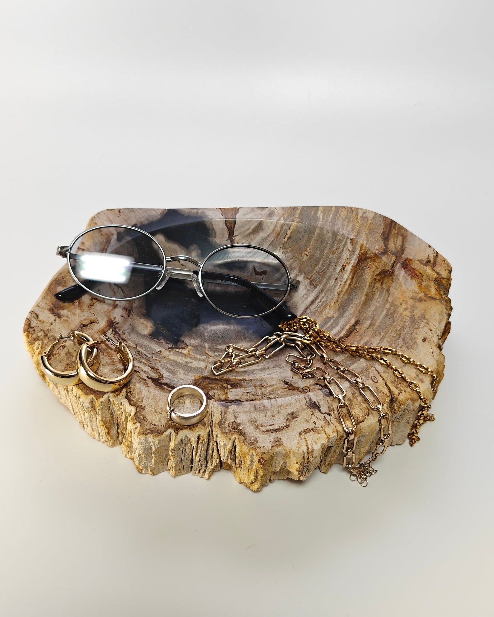 Petrified Wood Tray 001
