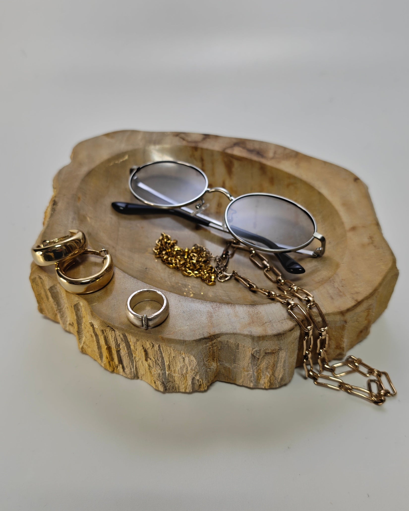 Petrified Wood Tray 003