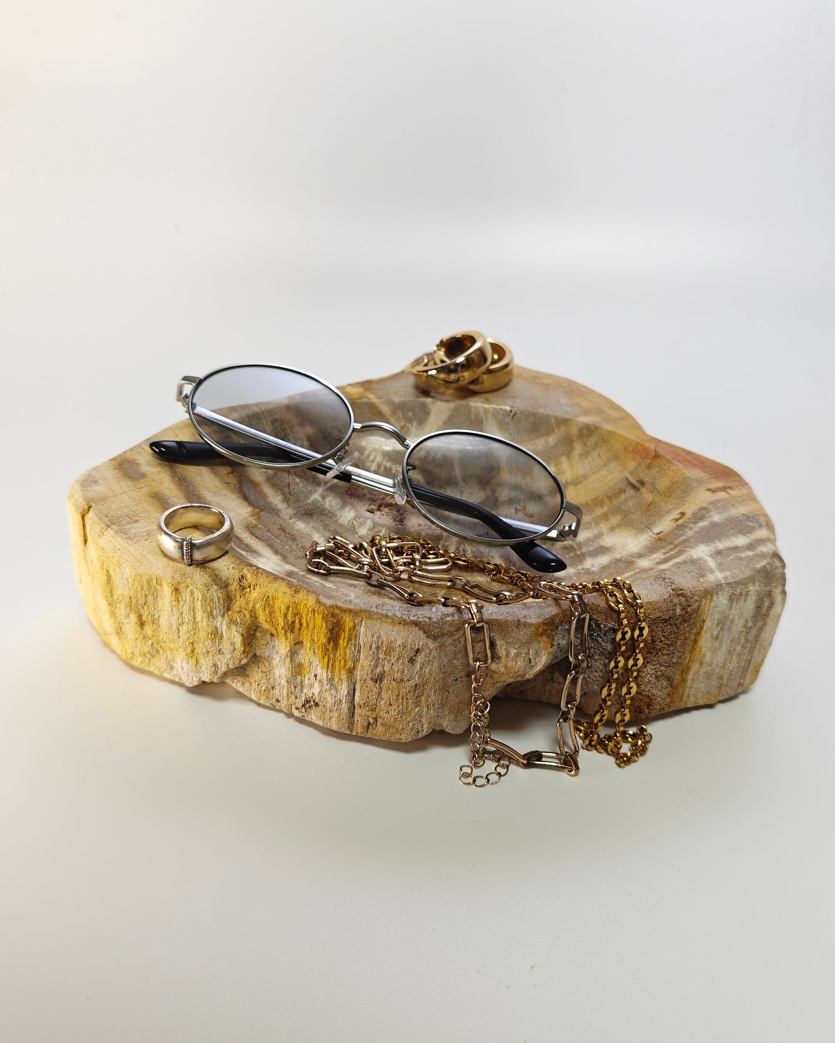 Petrified Wood Tray 004