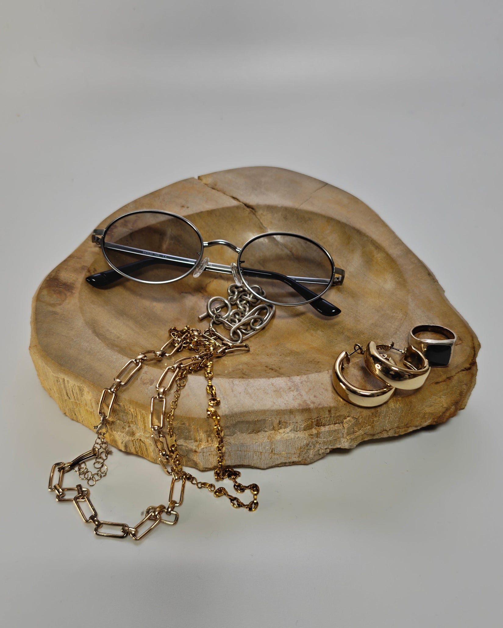 Petrified Wood Tray 006