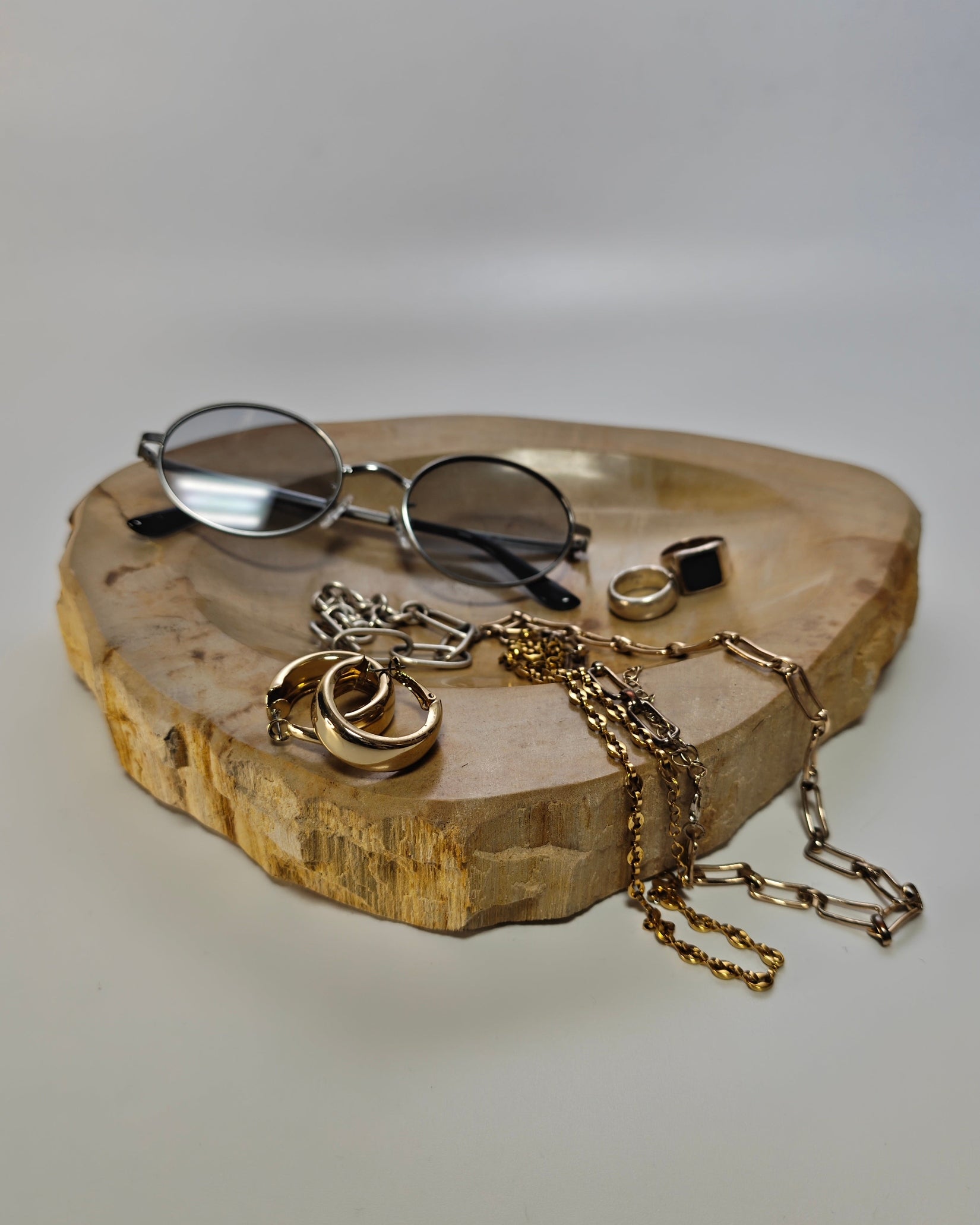 Petrified Wood Tray 007