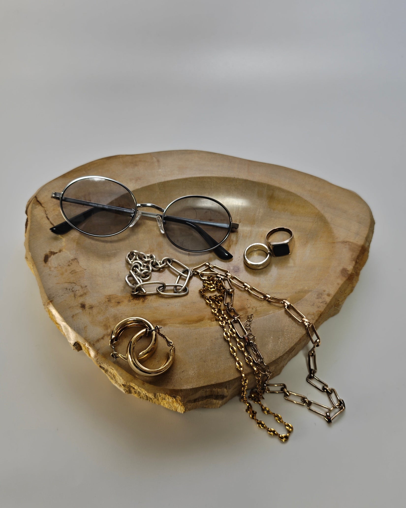 Petrified Wood Tray 007