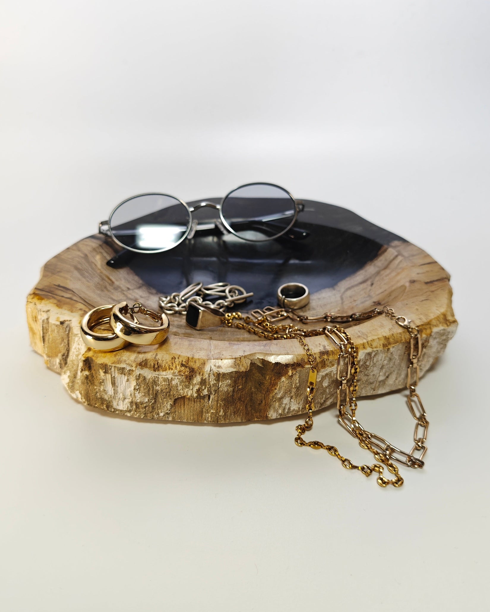 Petrified Wood Tray 010
