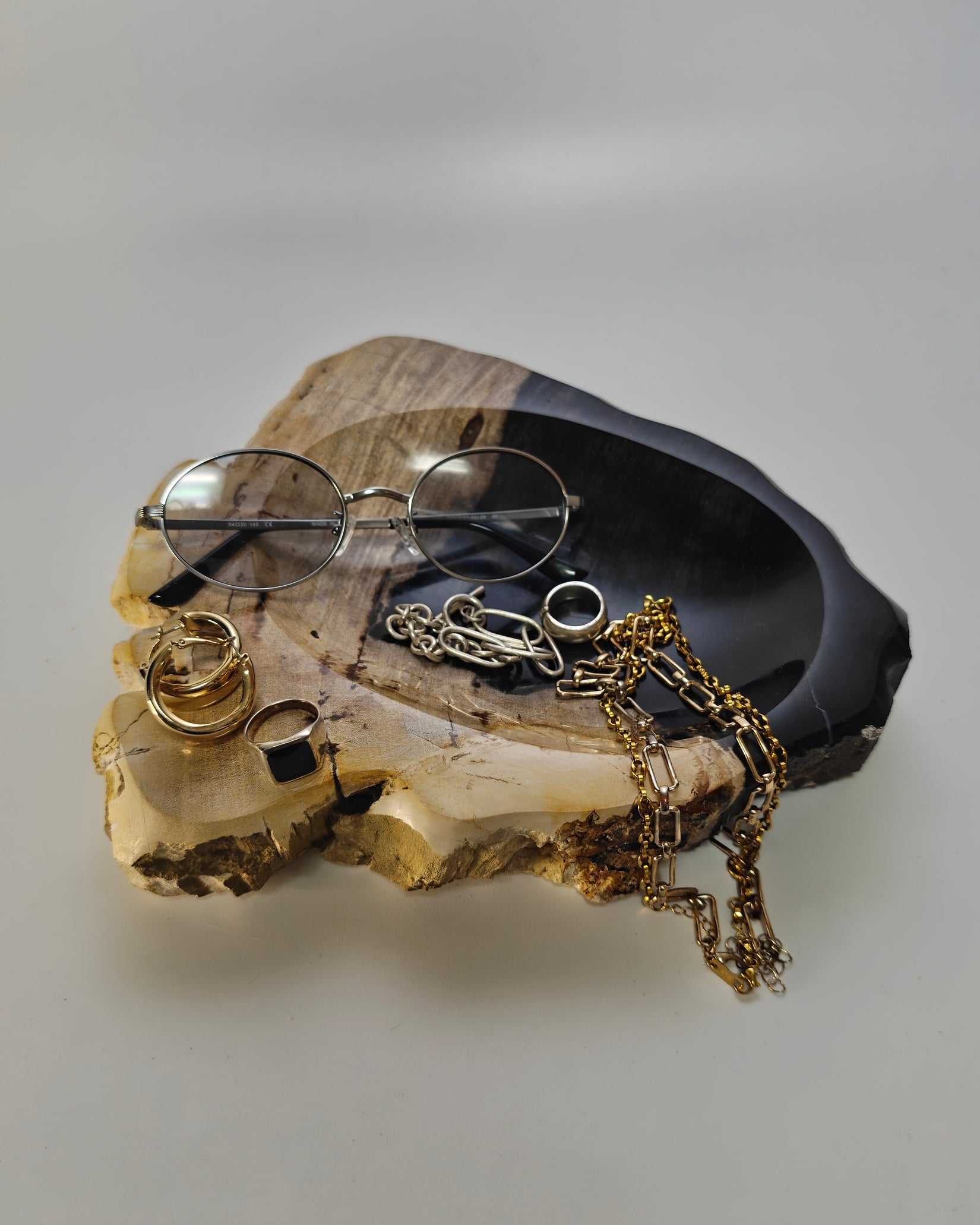 Petrified Wood Tray 012