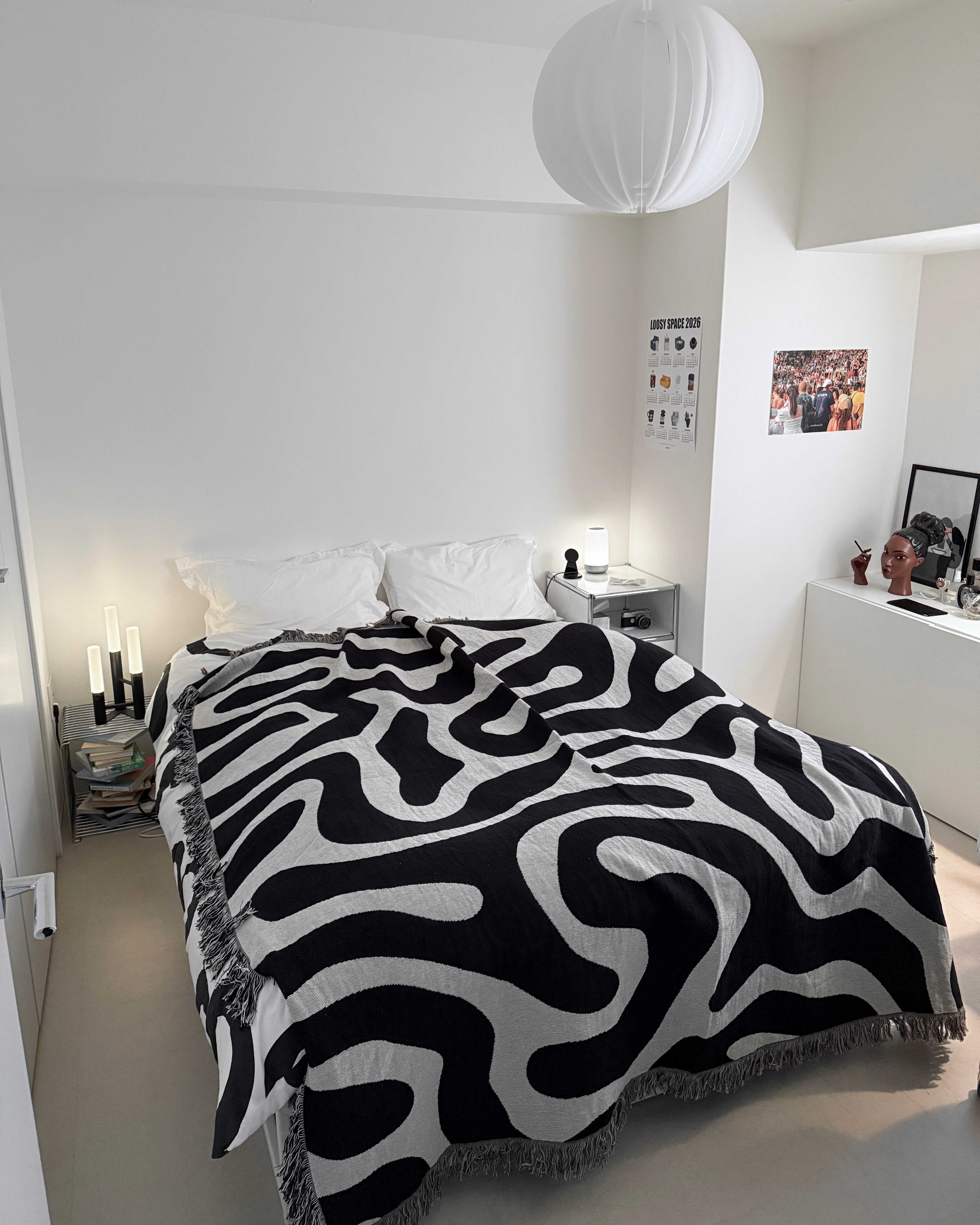 Maze Path Throw Blanket : L