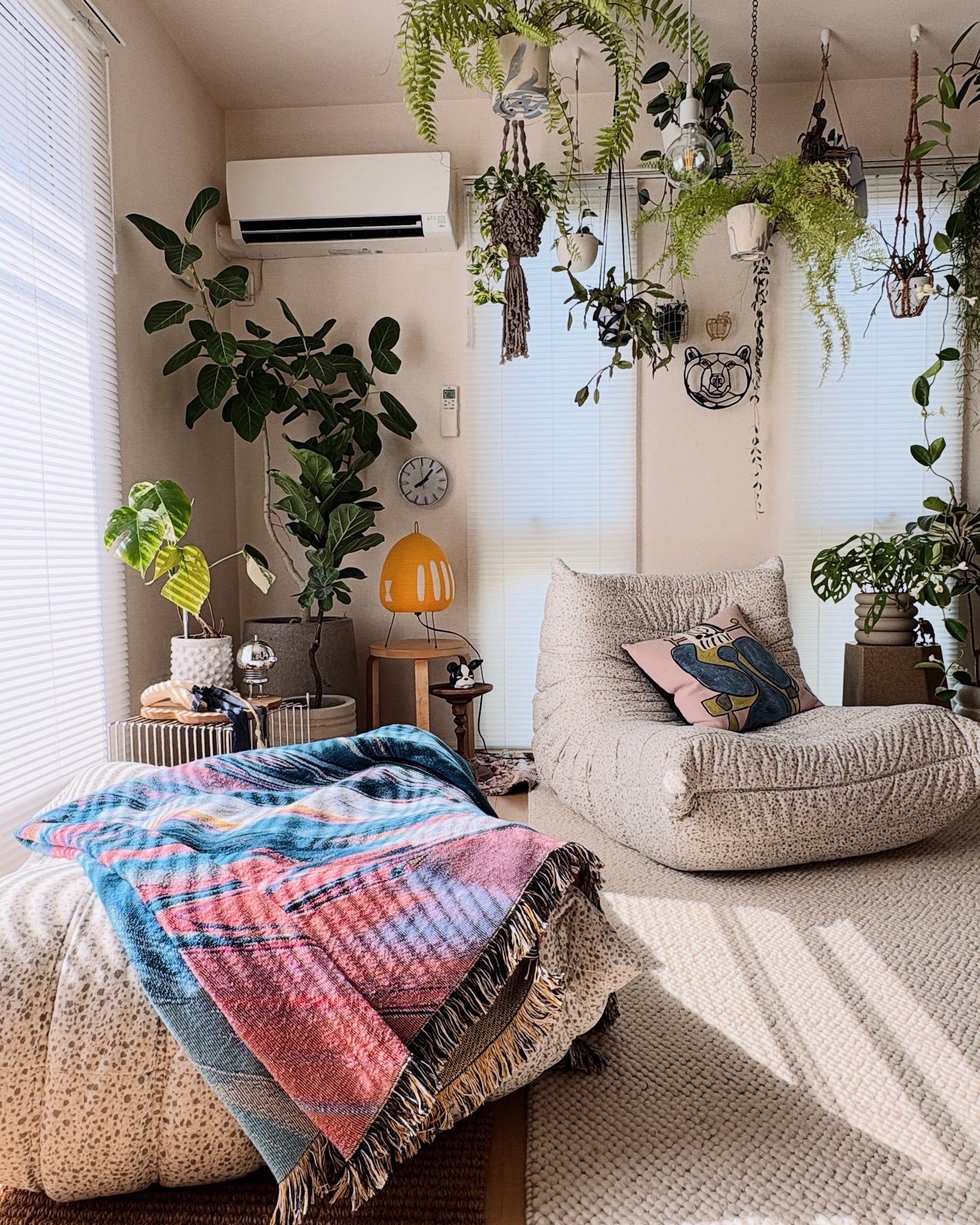 Pastel Flow Throw Blanket : L