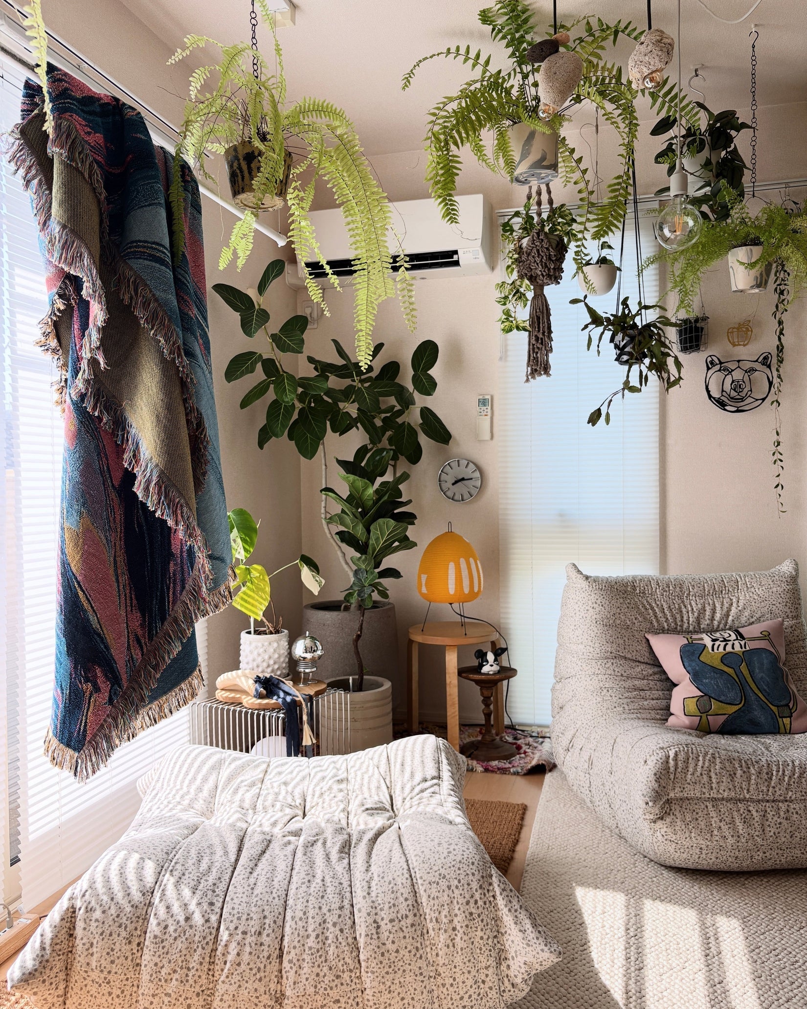Pastel Flow Throw Blanket : L