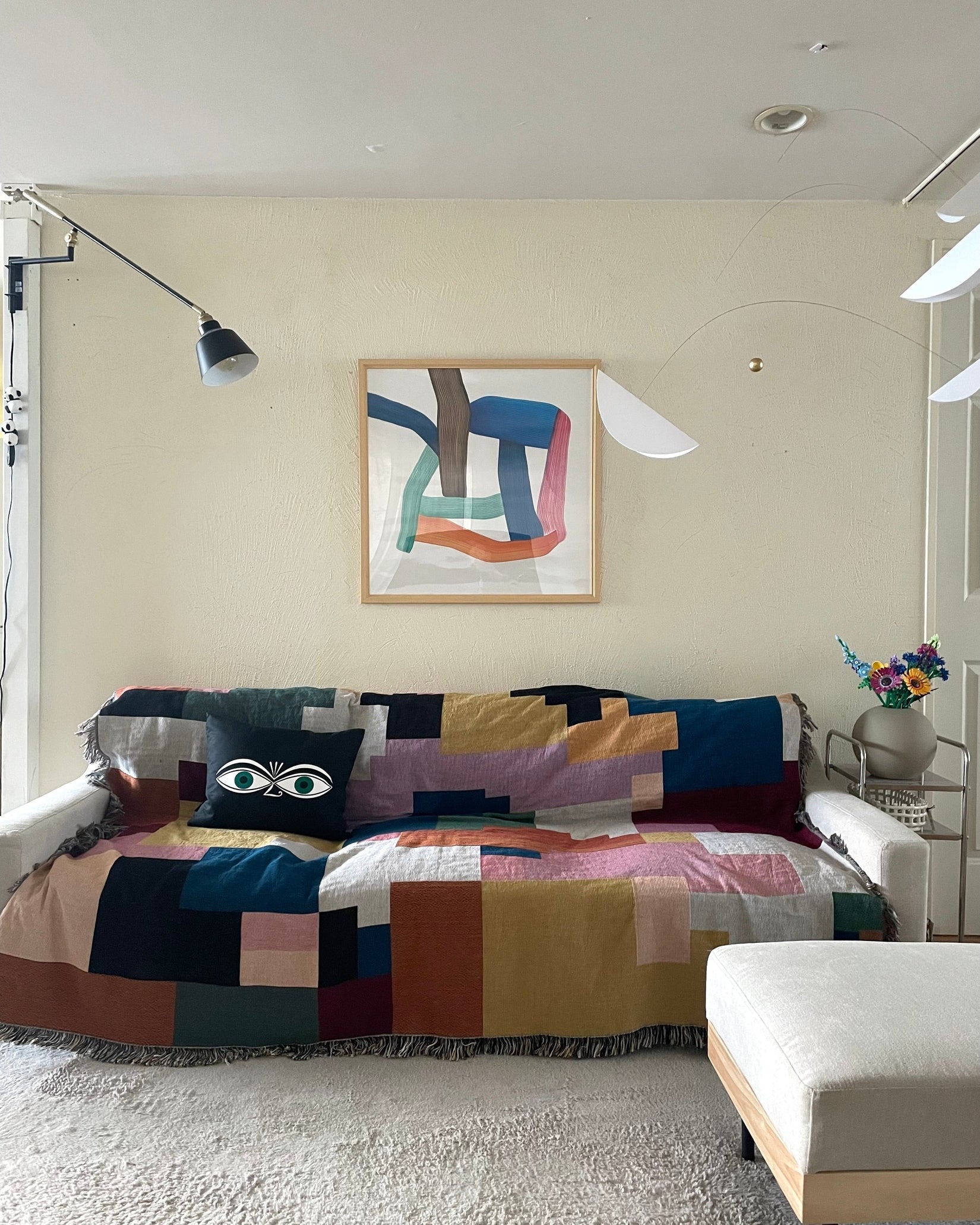 Pixel Throw Blanket : L