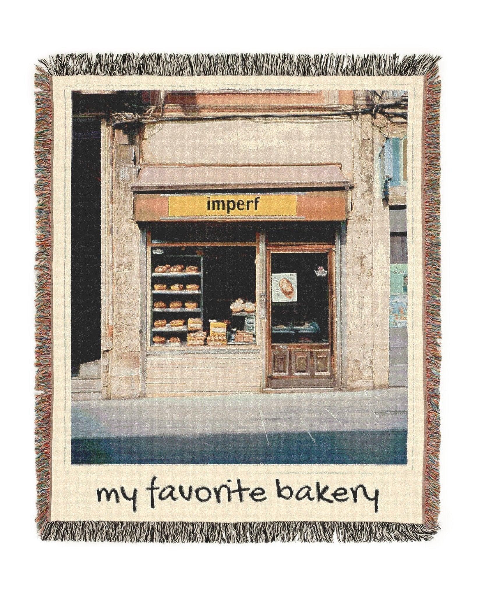 Bakery Woven Throw Blanket - imperf