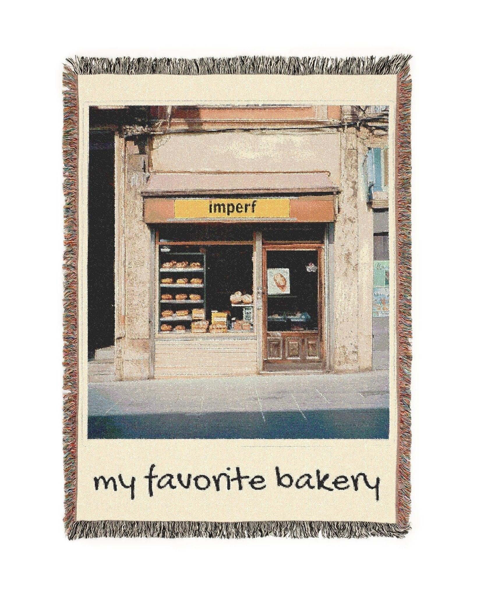 Bakery Woven Throw Blanket - imperf