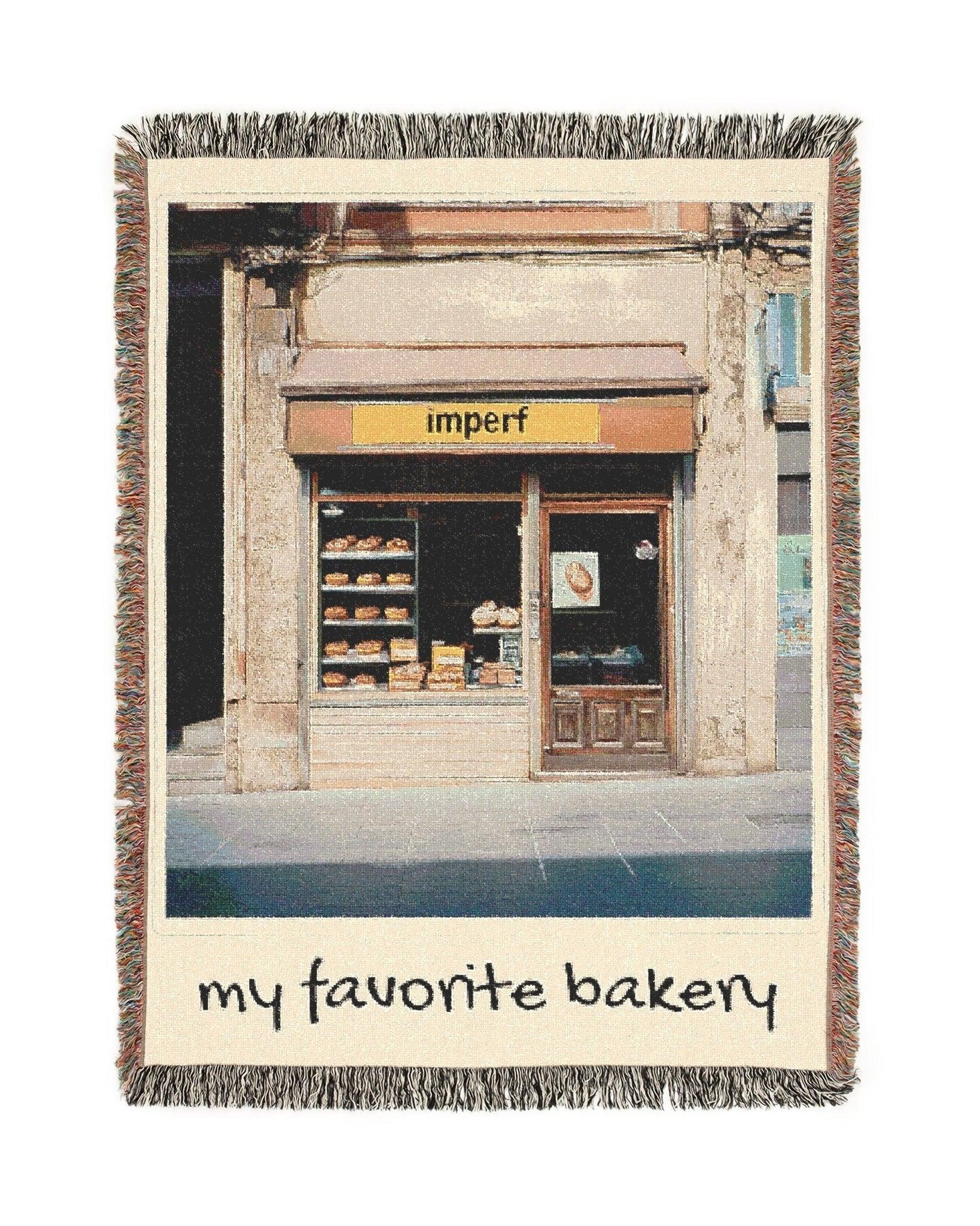 Bakery Woven Throw Blanket - imperf