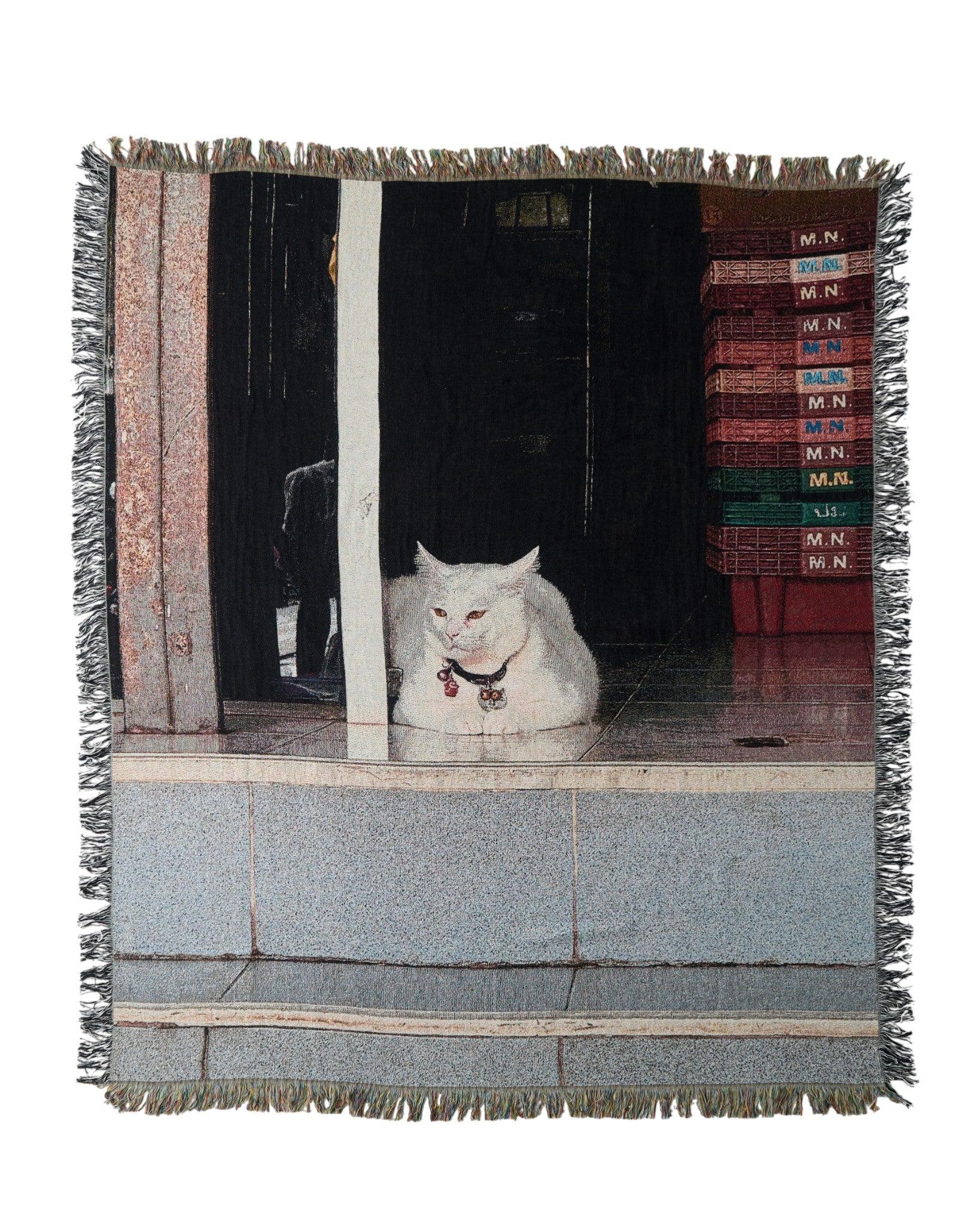 Cat Throw Blanket : L