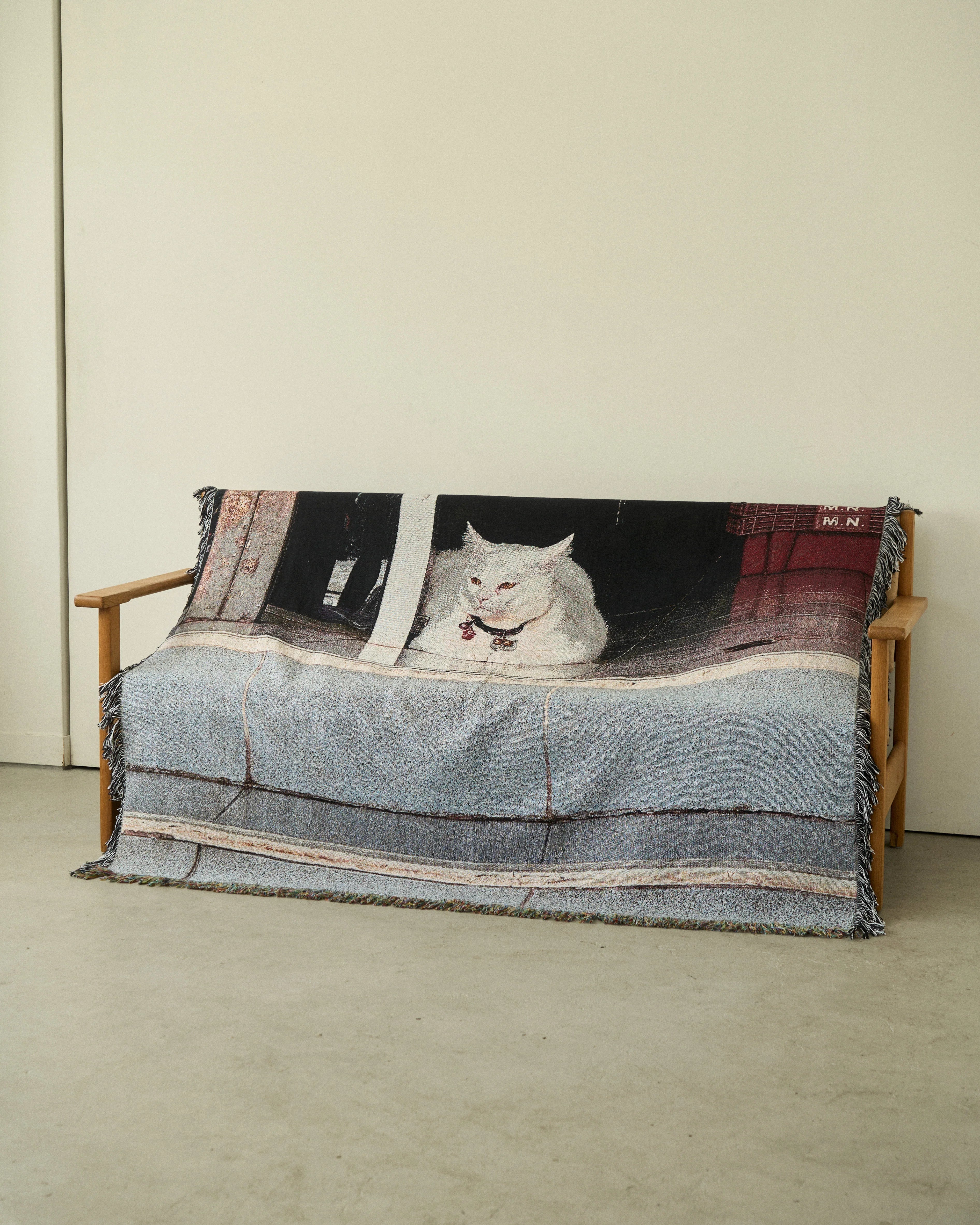 Cat Throw Blanket : L