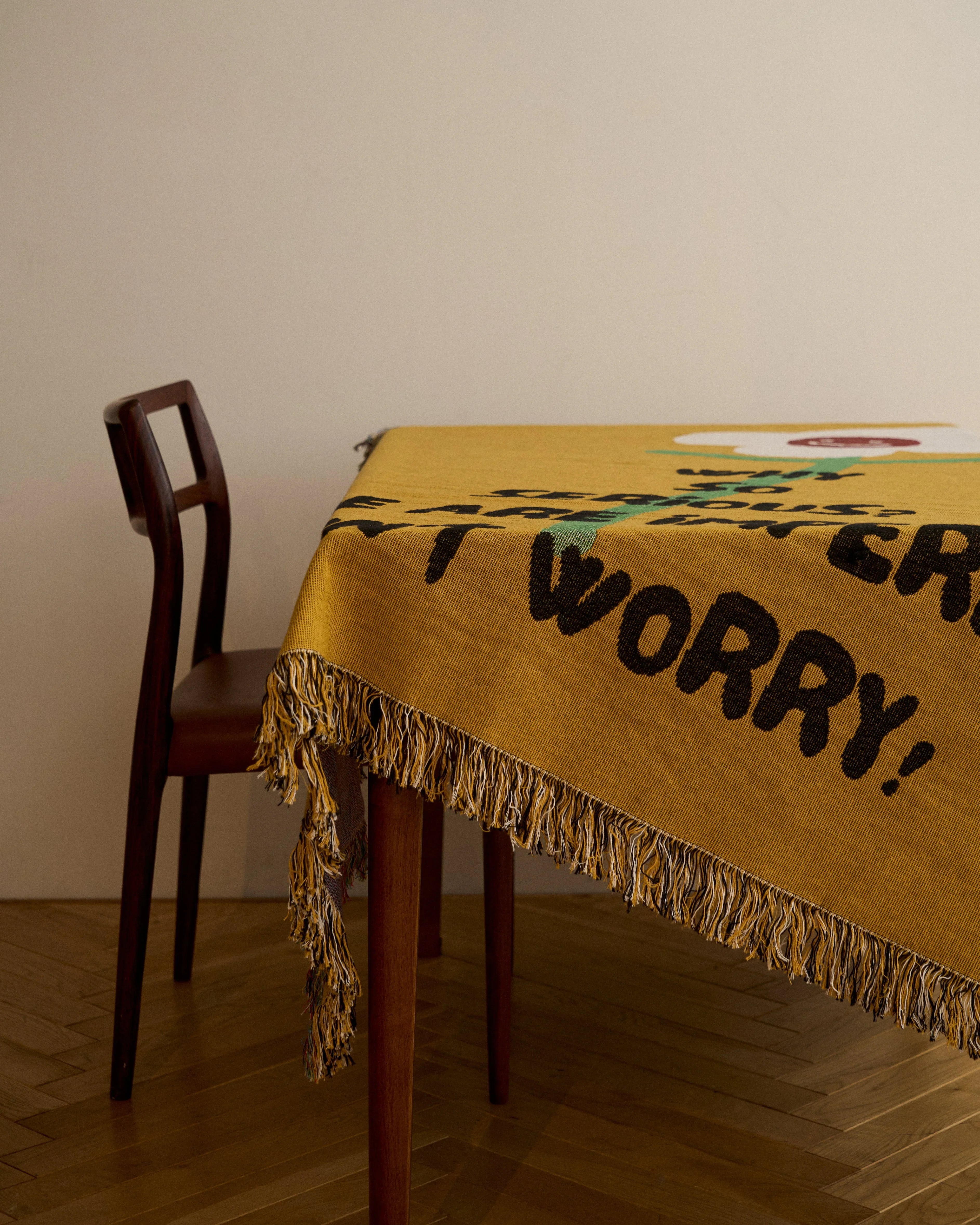 Don't Worry Throw Blanket : M