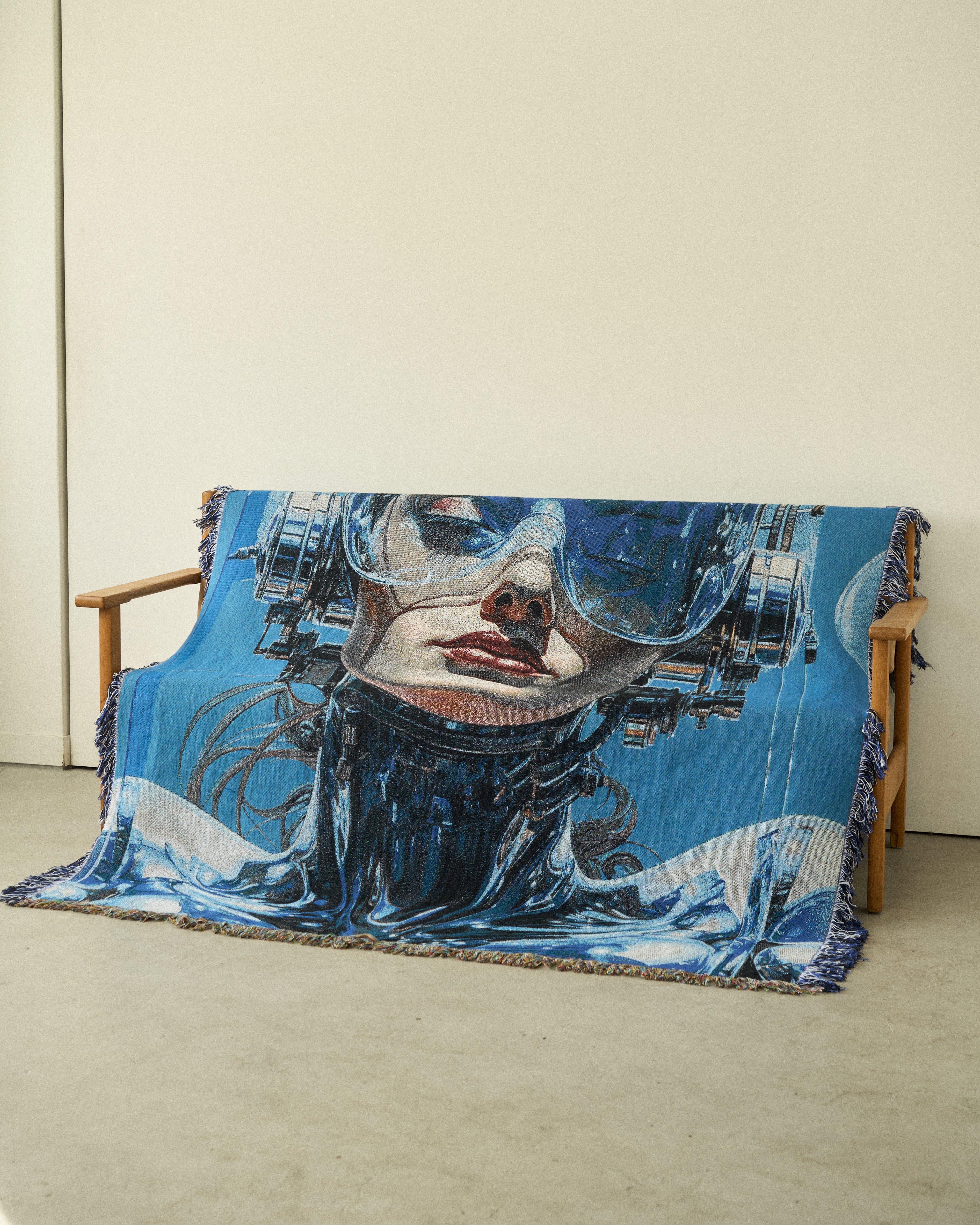 Dreamer's Future Throw Blanket : L