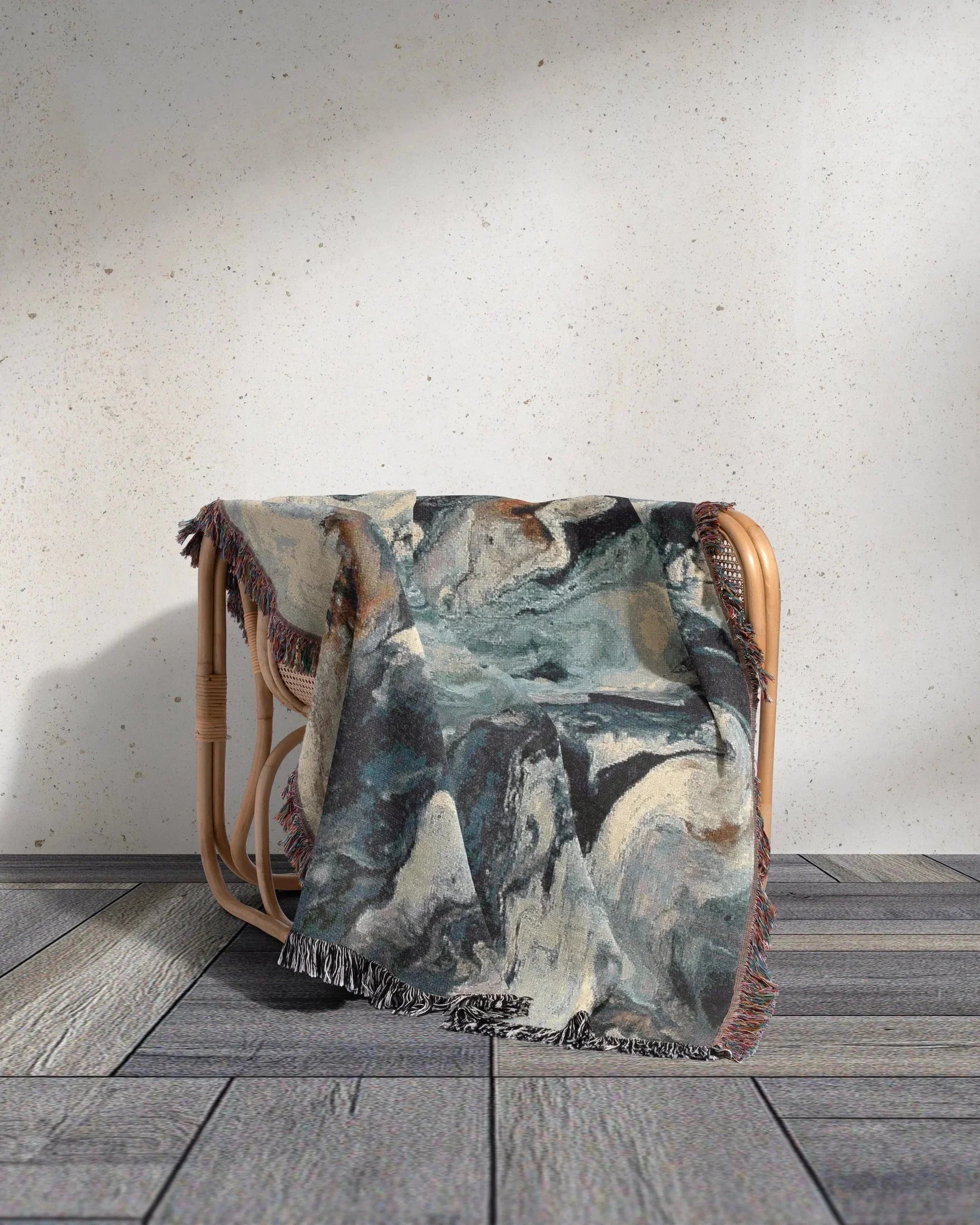 Marble Woven Throw Blanket - imperf