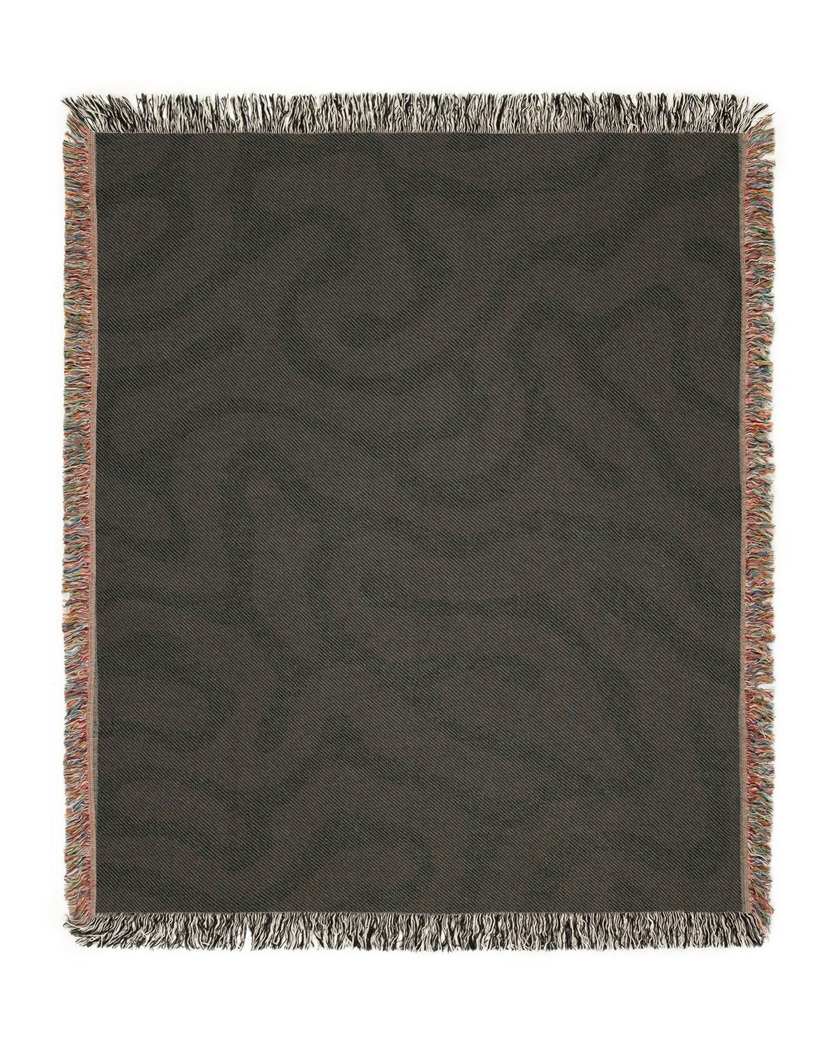 Maze Path Woven Throw Blanket - imperf