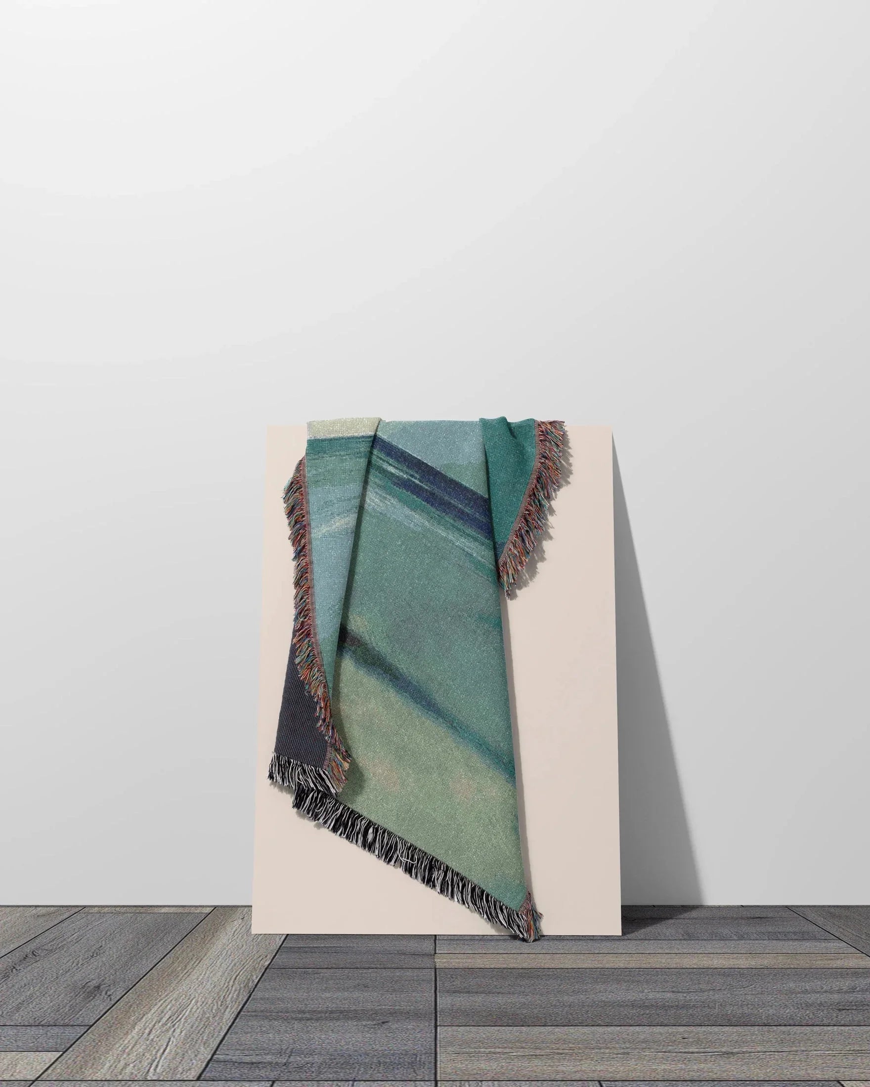 Ocean View Woven Throw Blanket - imperf