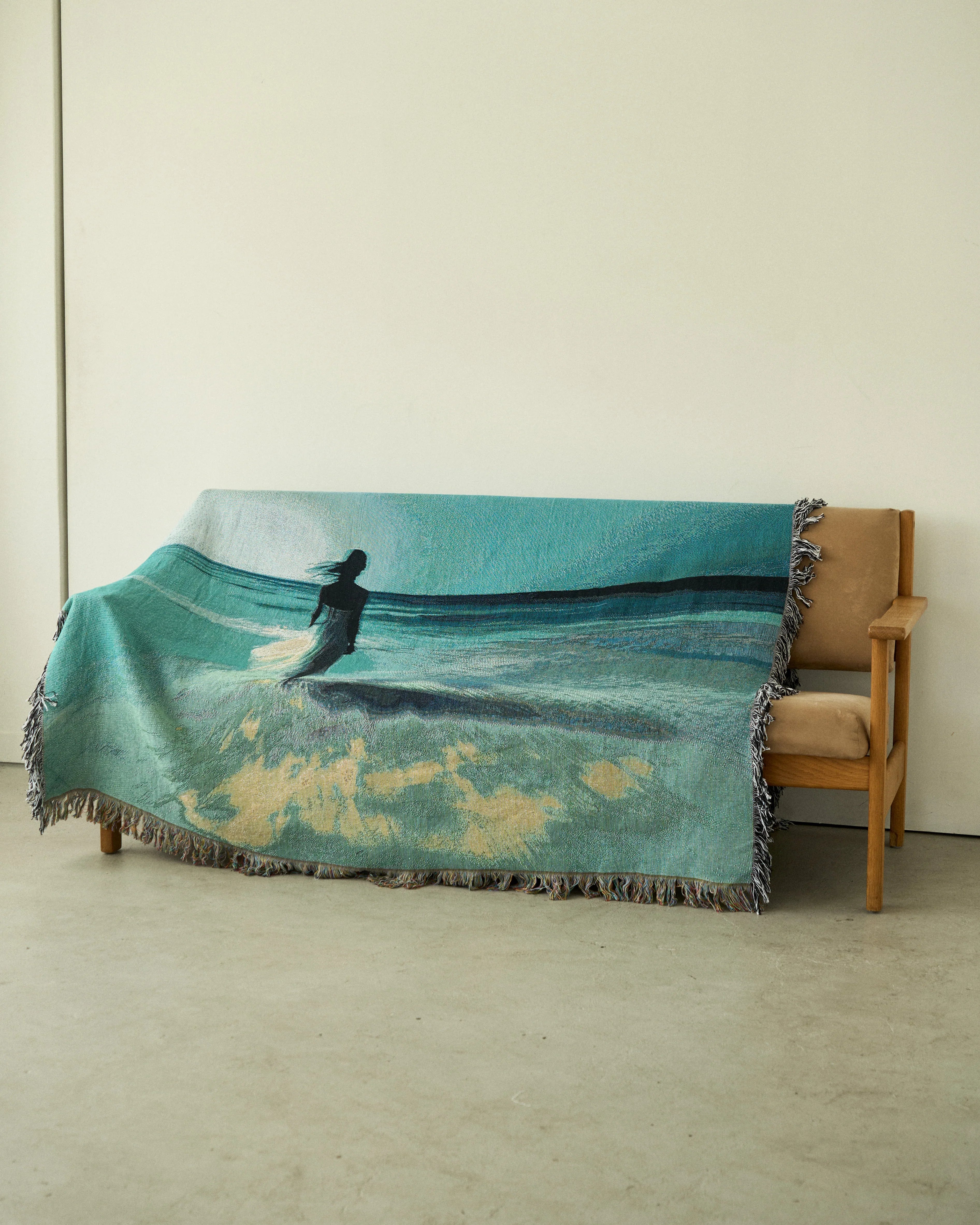 Ocean View Throw Blanket : L