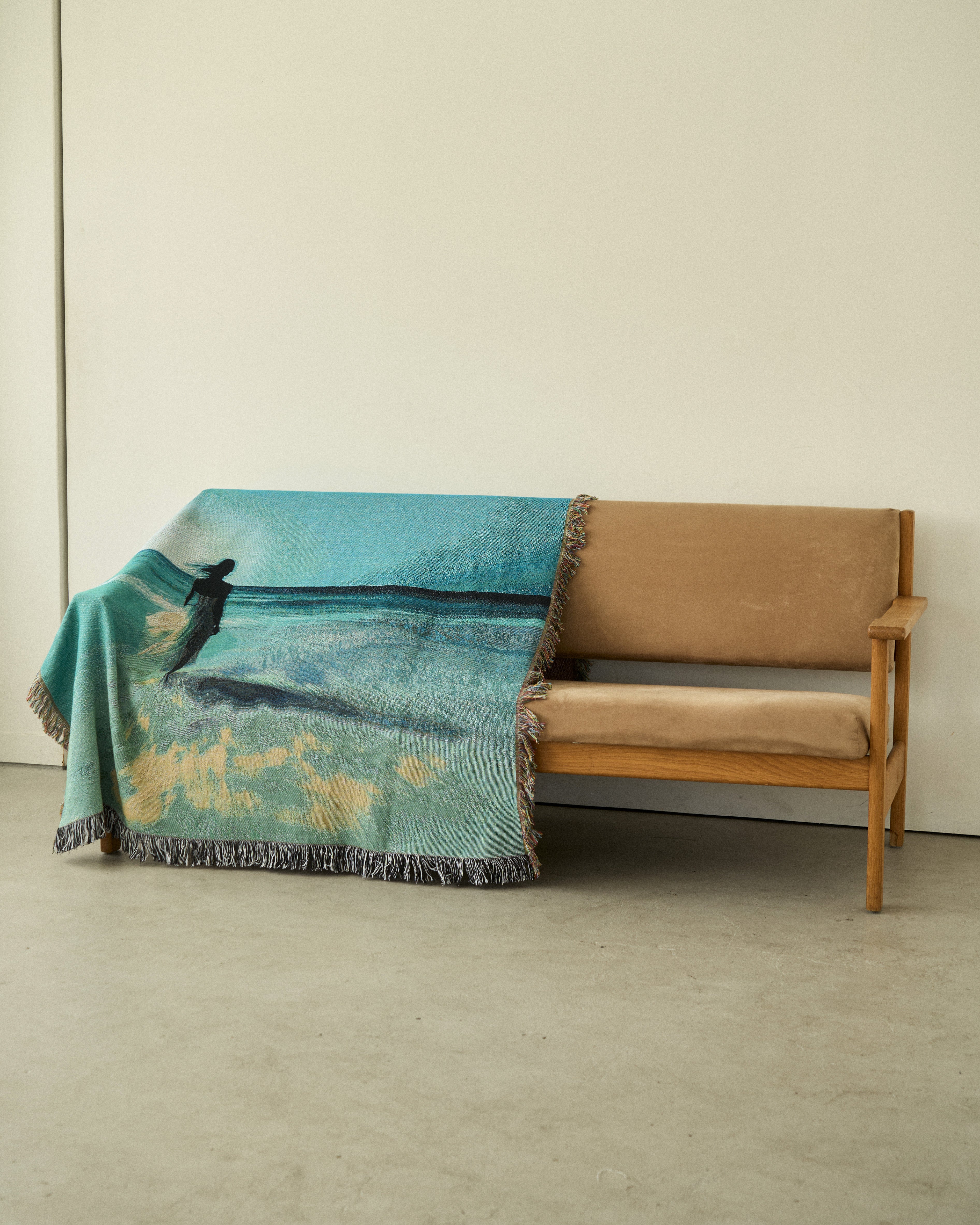 Ocean View Throw Blanket : M