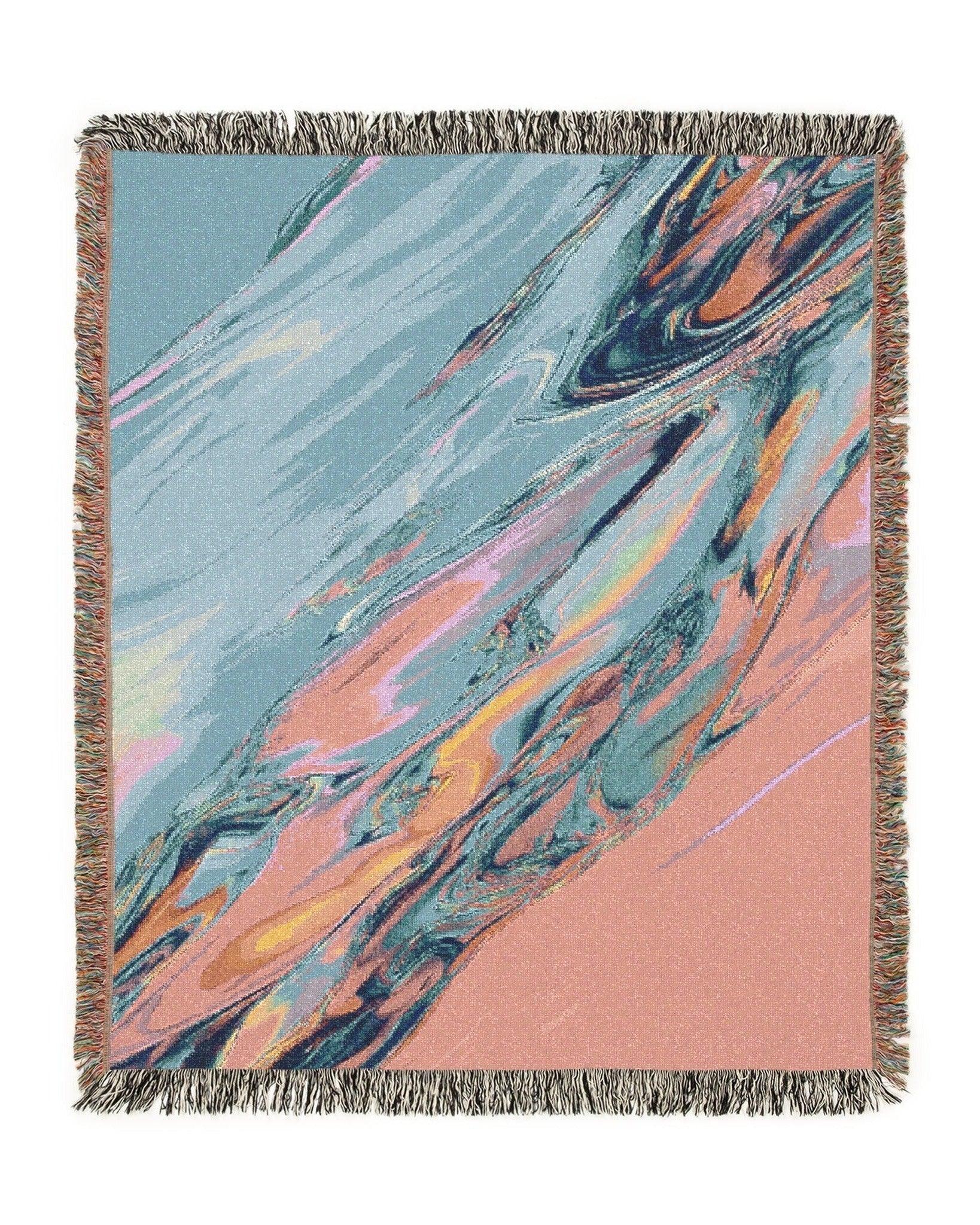 Pastel Flow Woven Throw Blanket - imperf