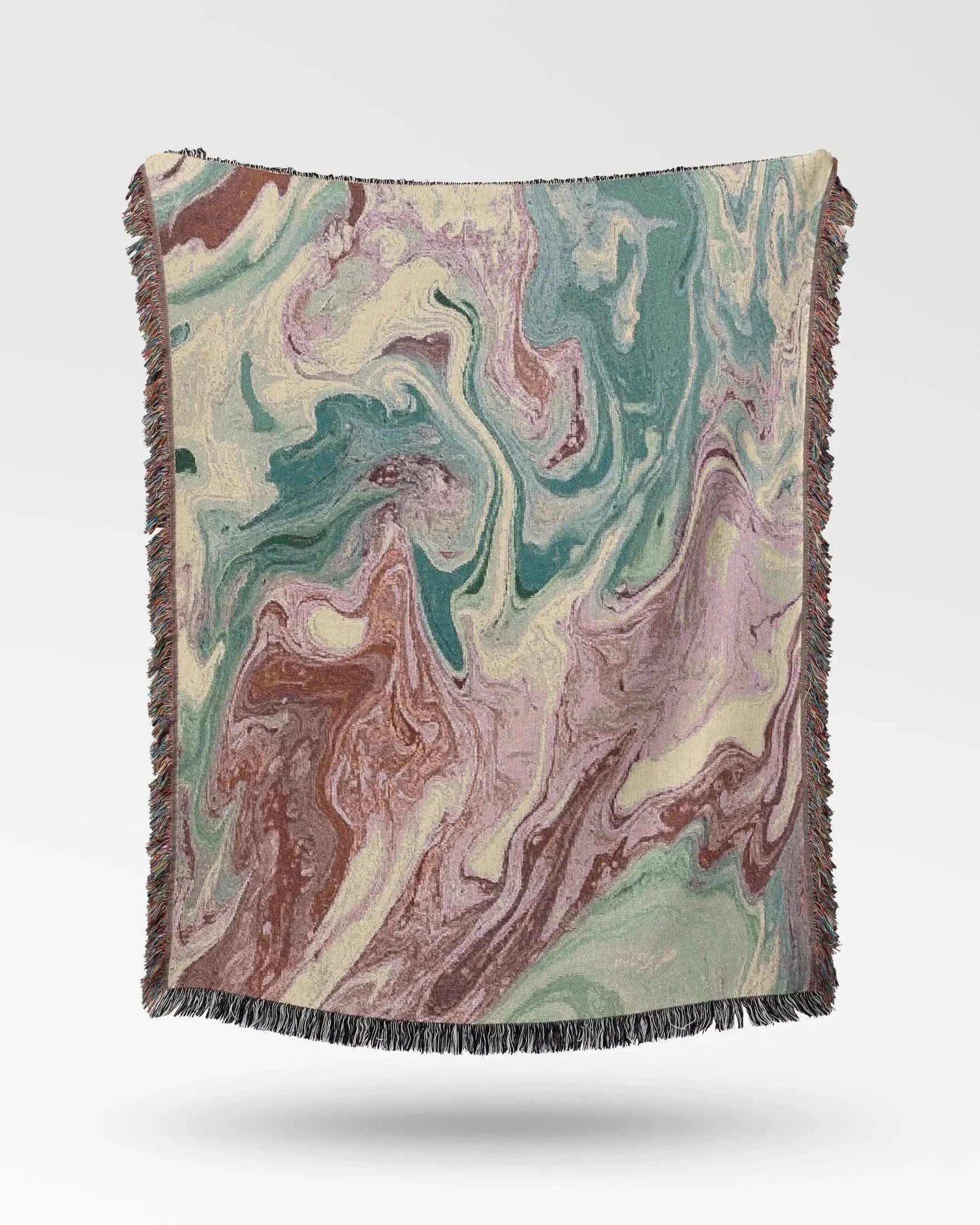 Pastel Marble Woven Throw Blanket - imperf