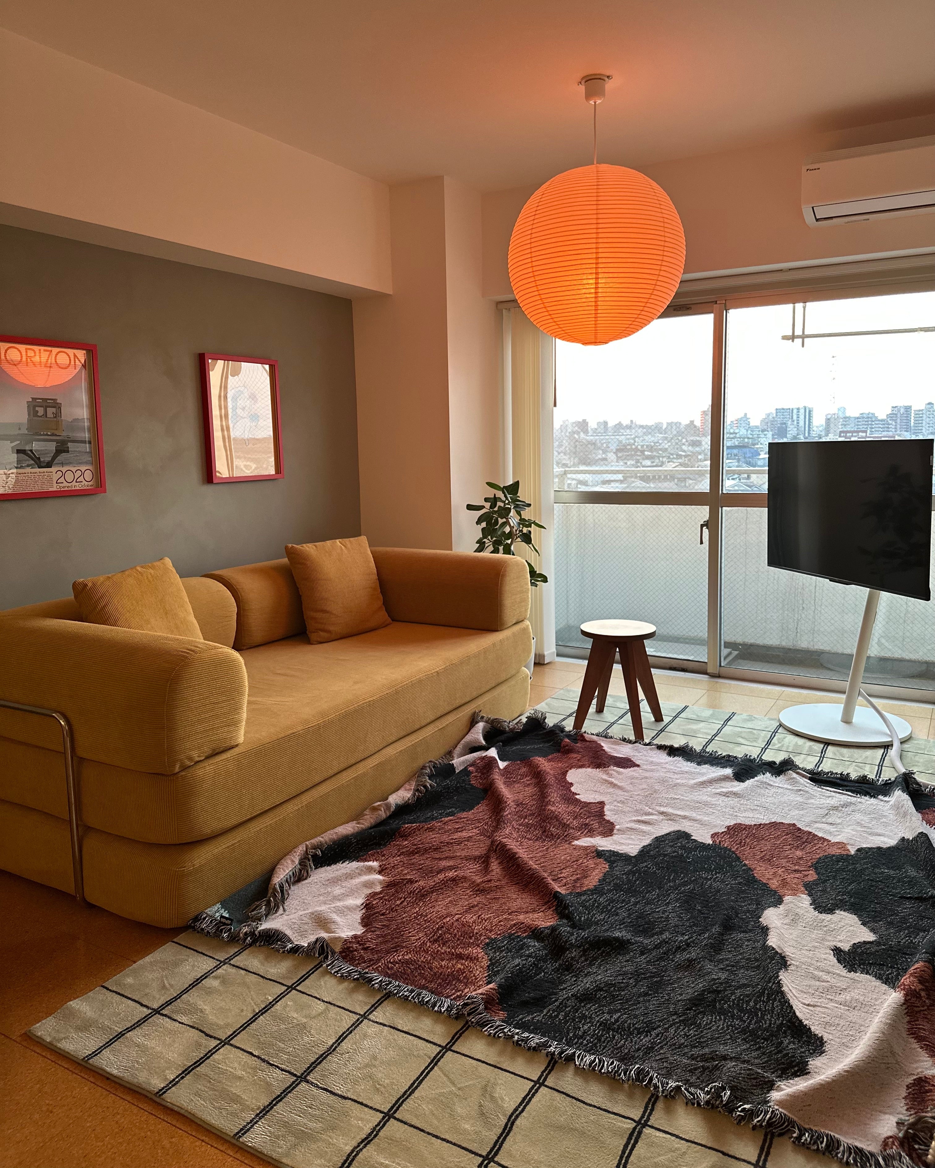 Cow Hide Throw Blanket : L