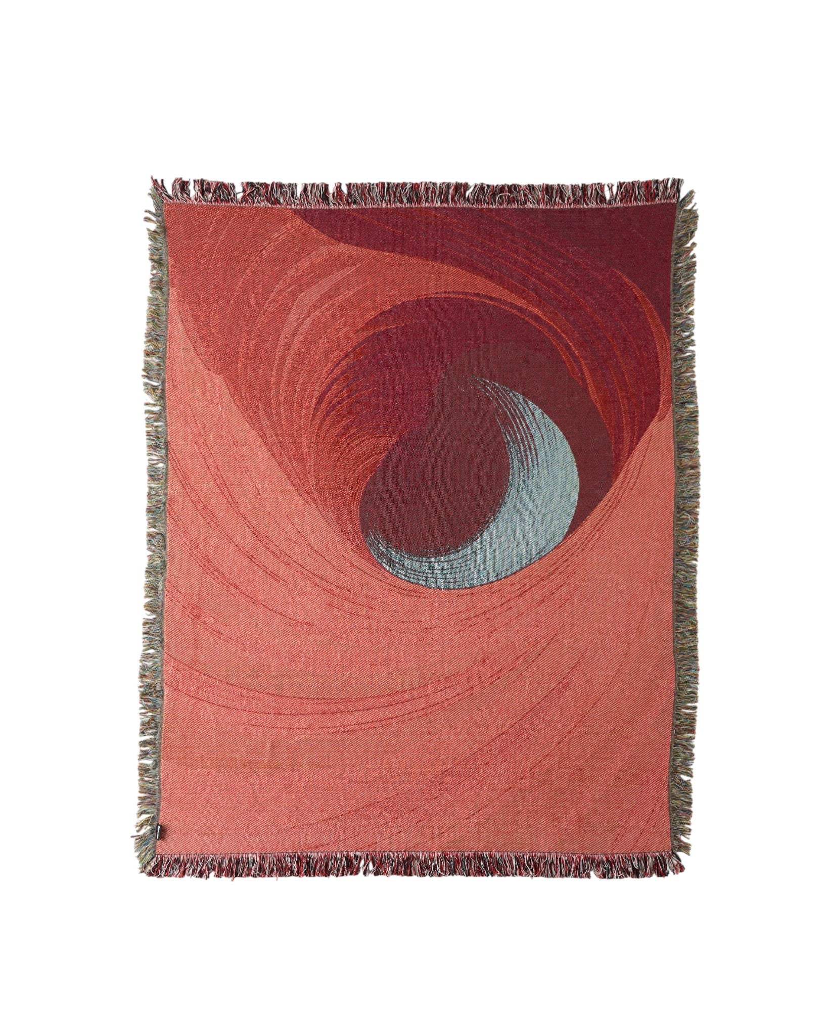 Fluid Spiral Throw Blanket : M