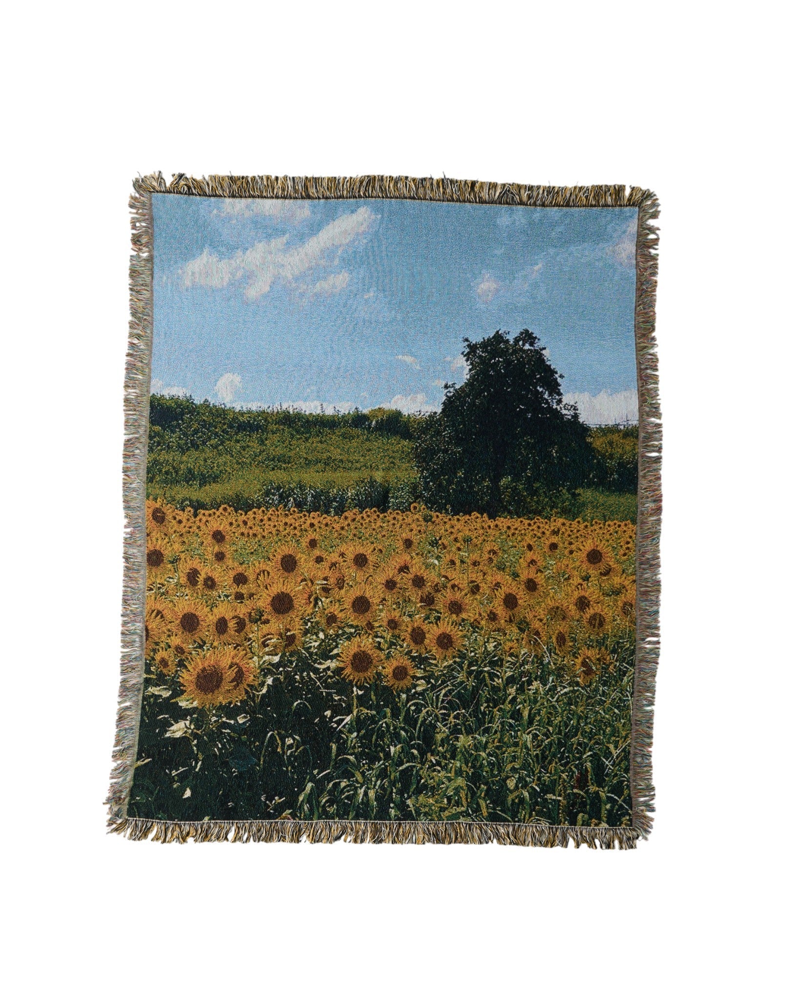 Gone Summer's Day Throw Blanket : M