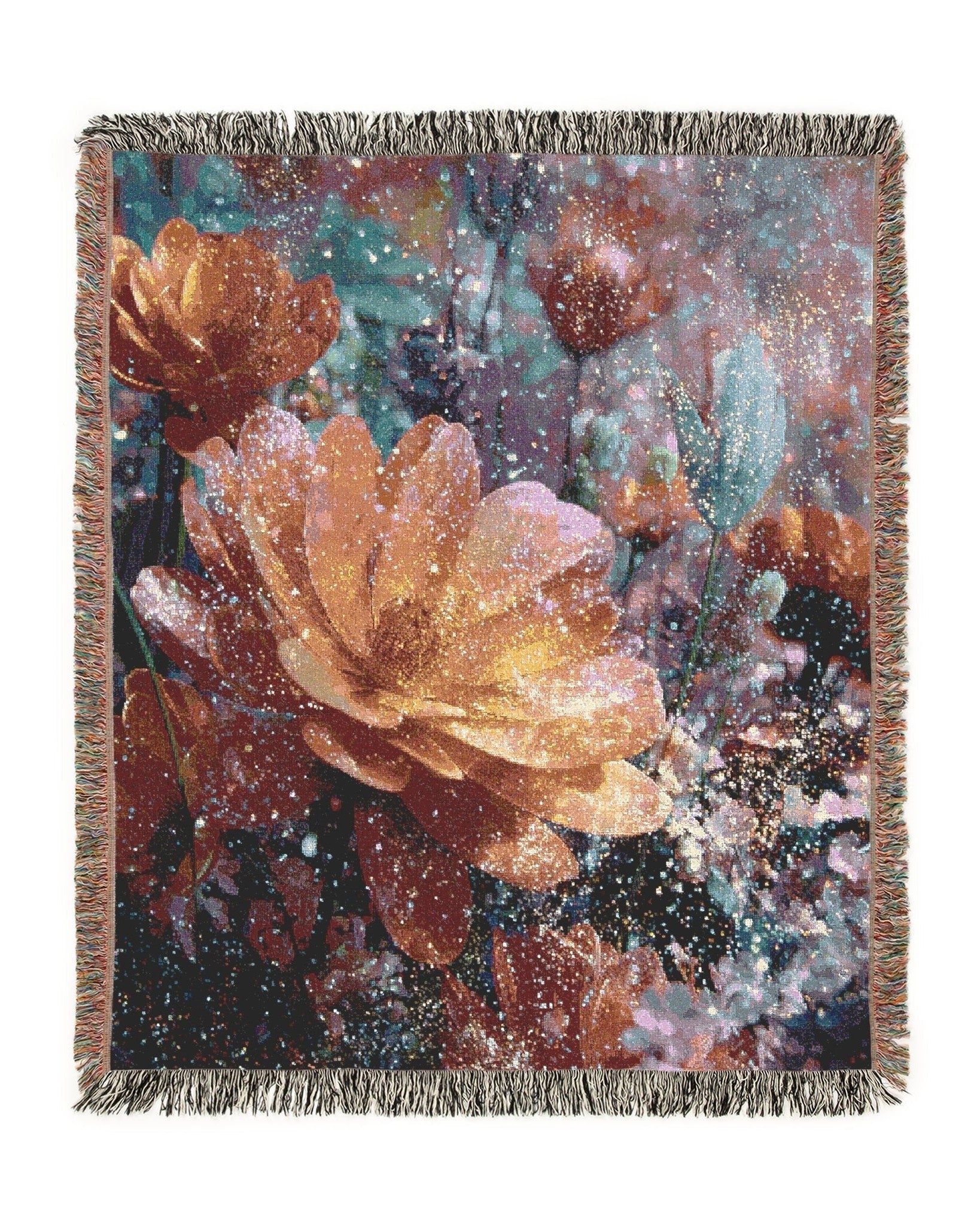 Stellar Garden Throw Blanket