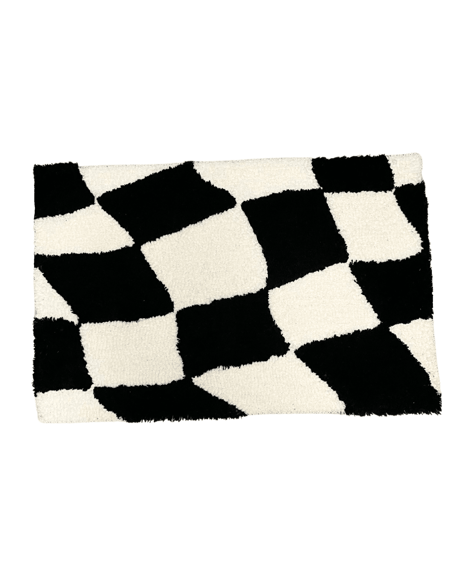 Wavy Check Rug