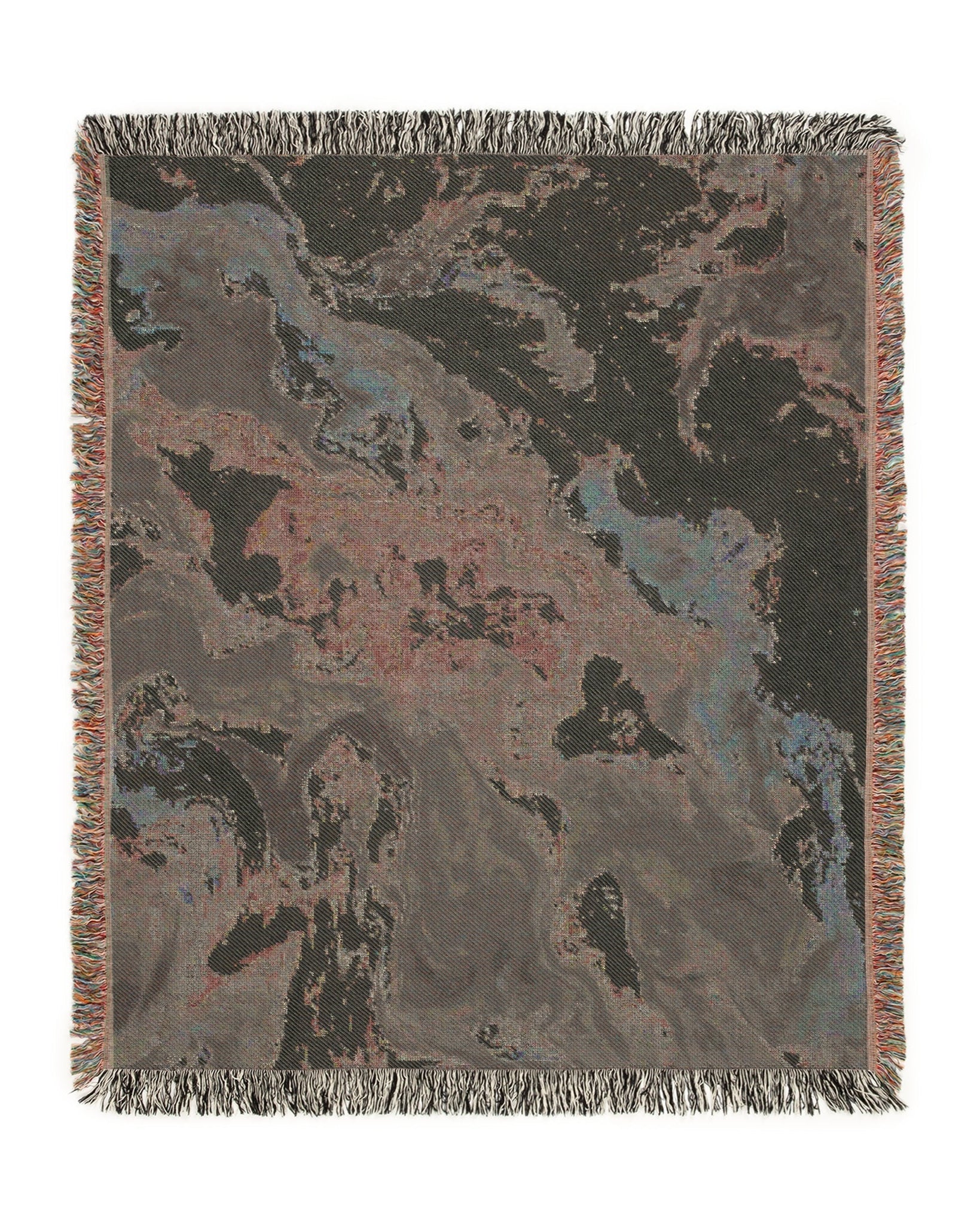 Marble Woven Throw Blanket 