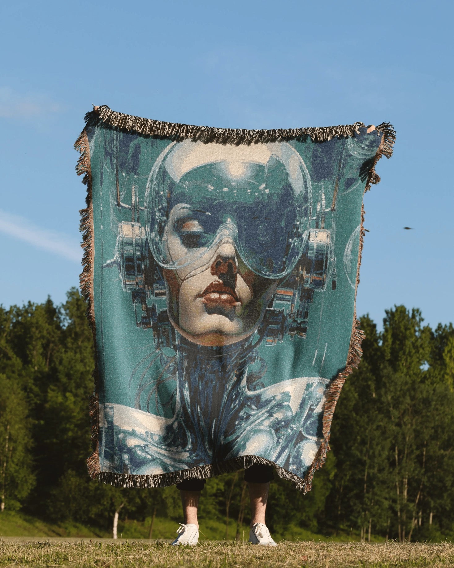 Dreamer's Future Throw Blanket