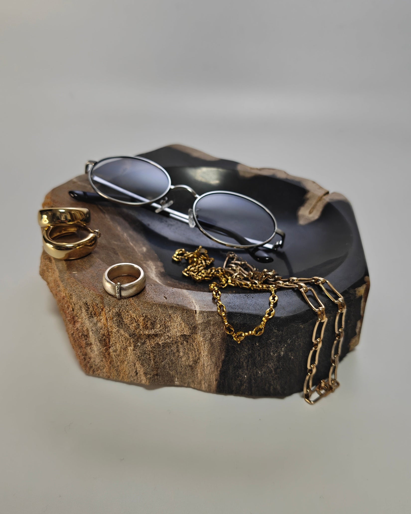 Petrified Wood Tray 002