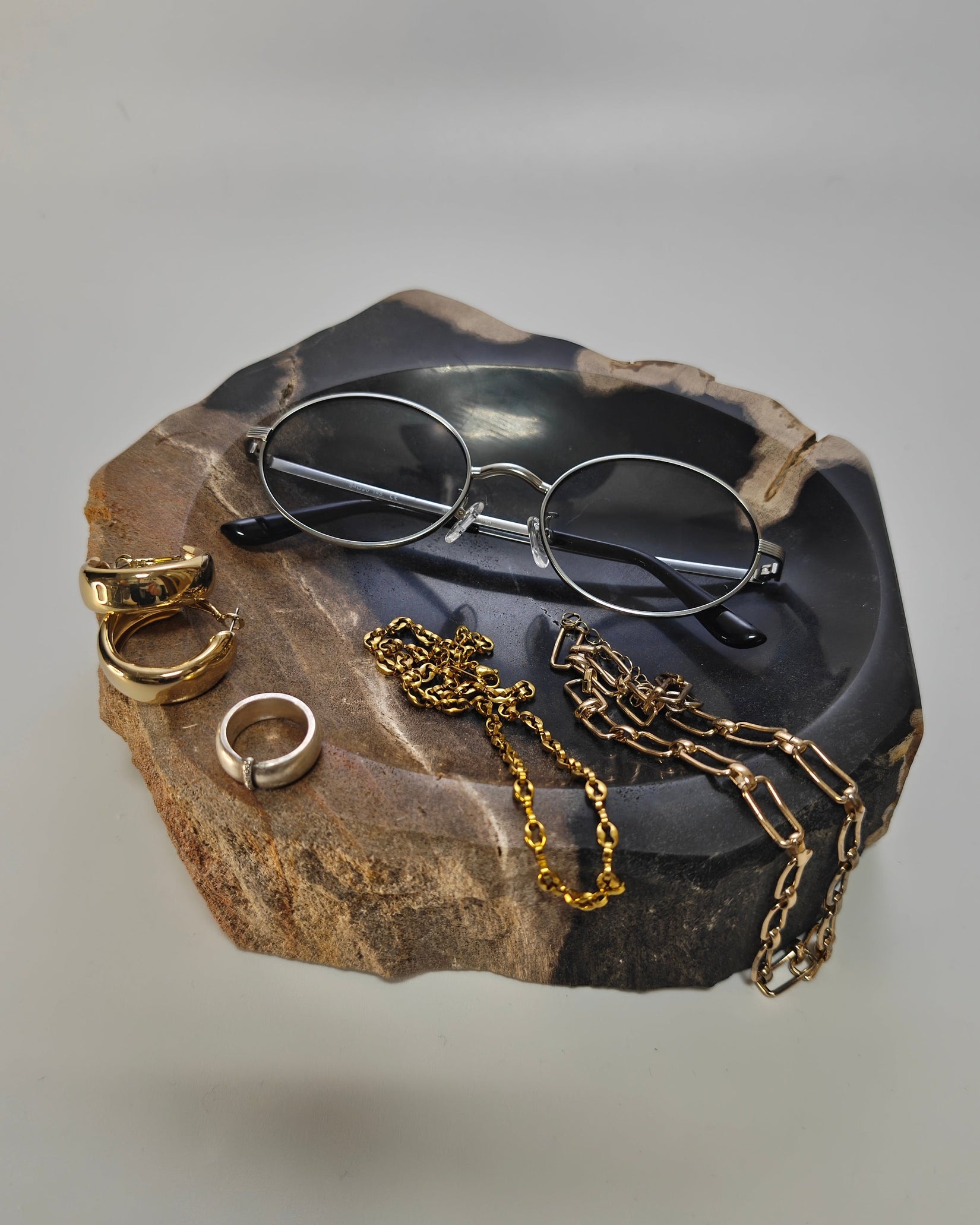 Petrified Wood Tray 002