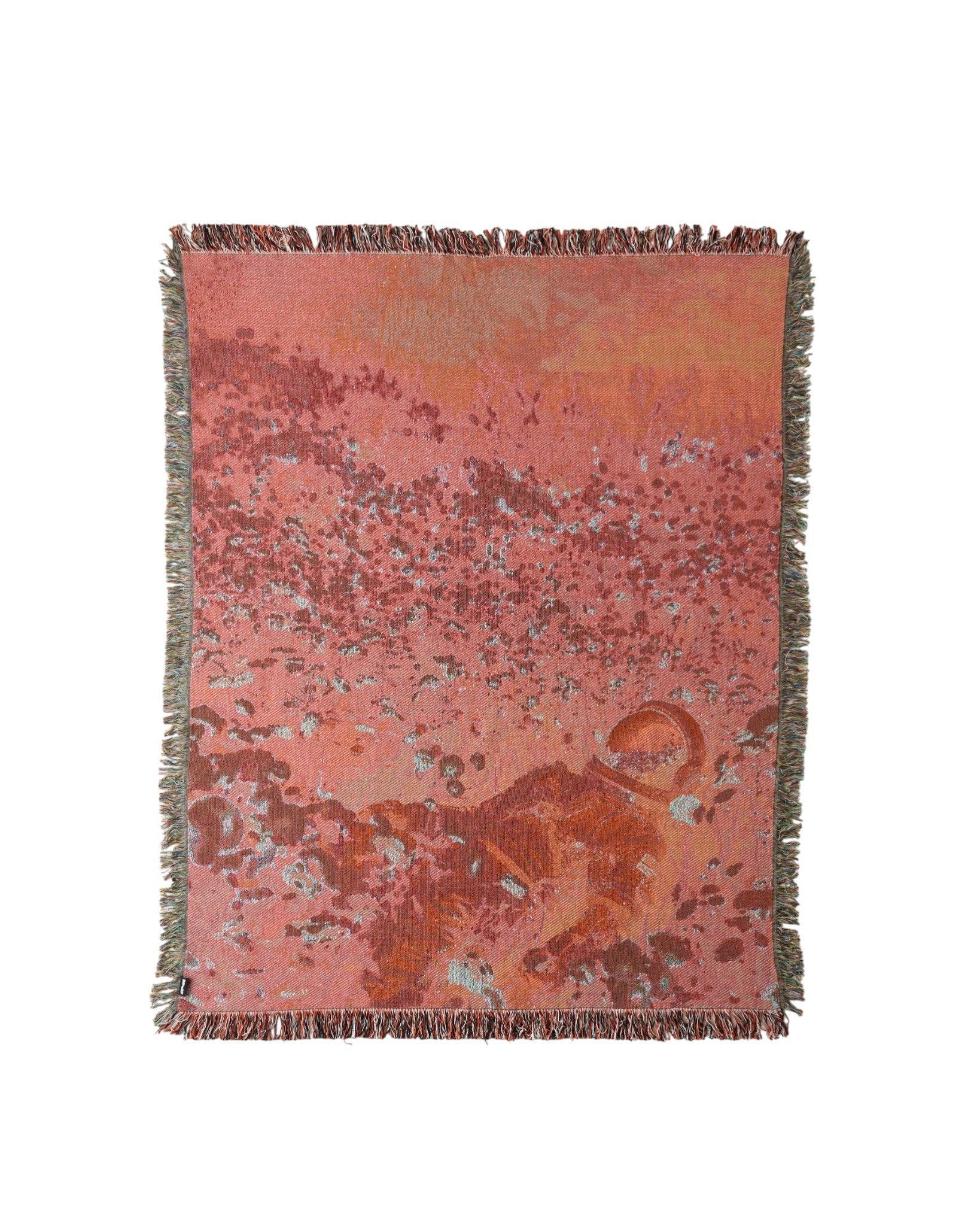 Astronaut Flower Throw Blanket | iMPeRF