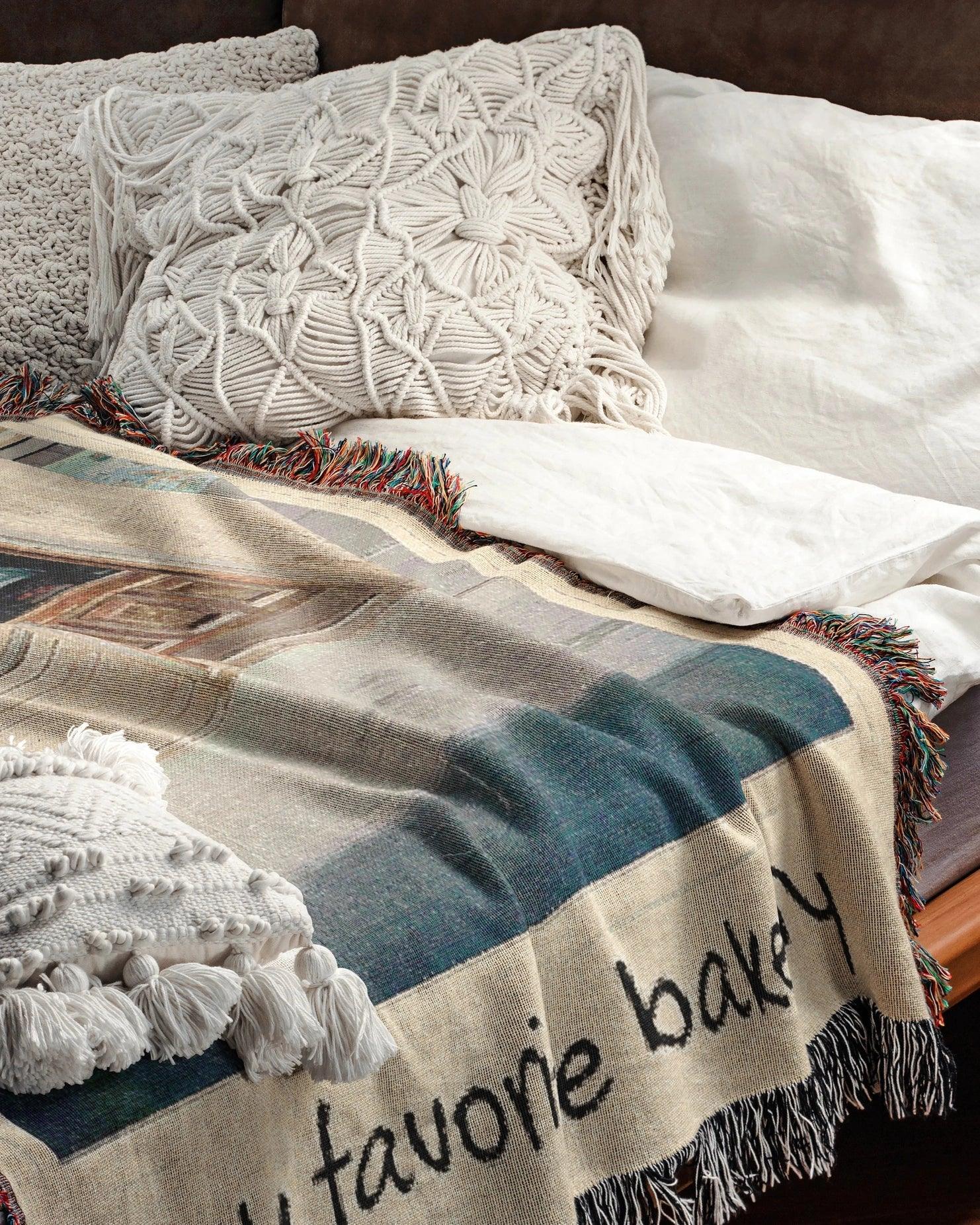 Bakery Woven Throw Blanket - imperf