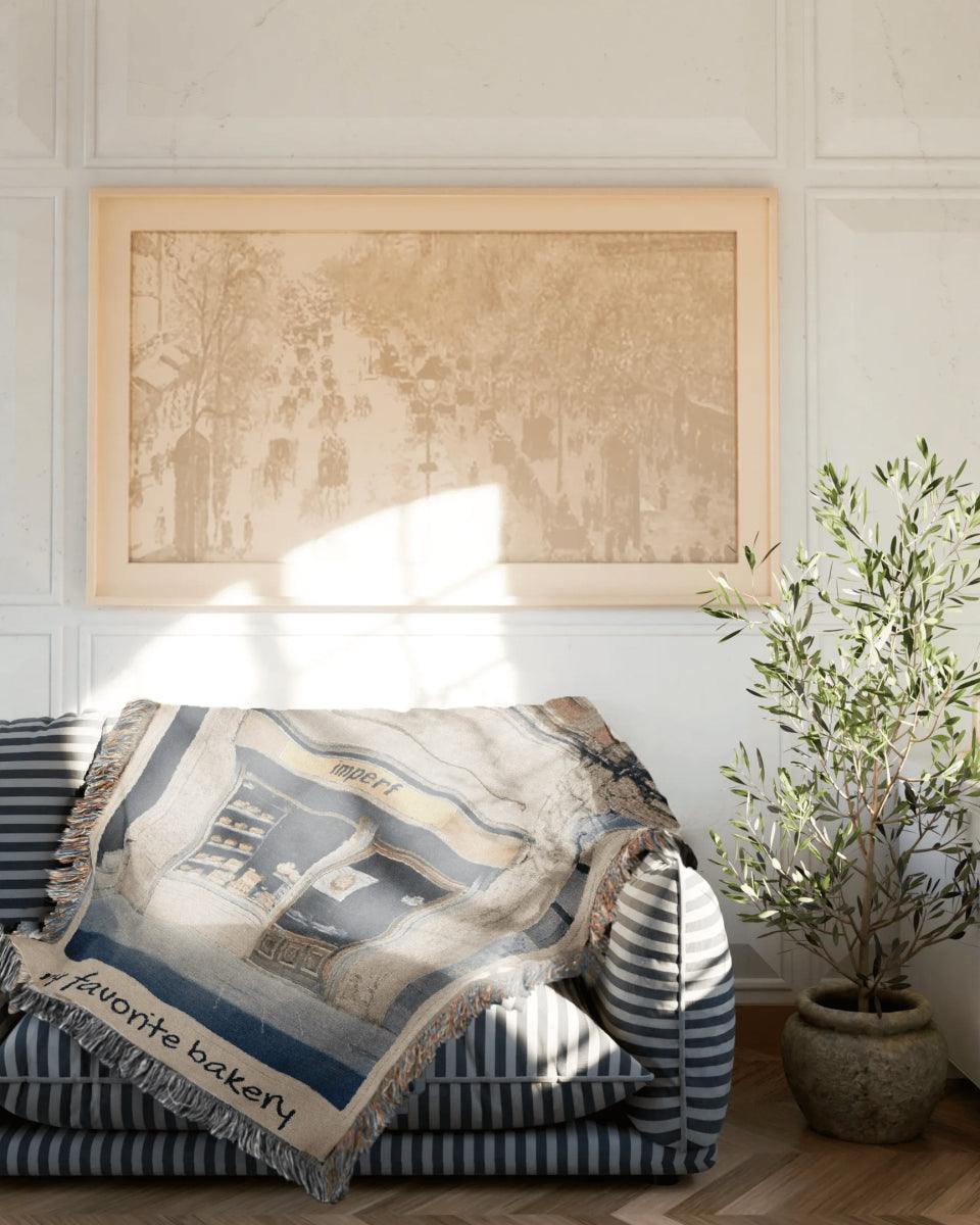 Bakery Woven Throw Blanket - imperf