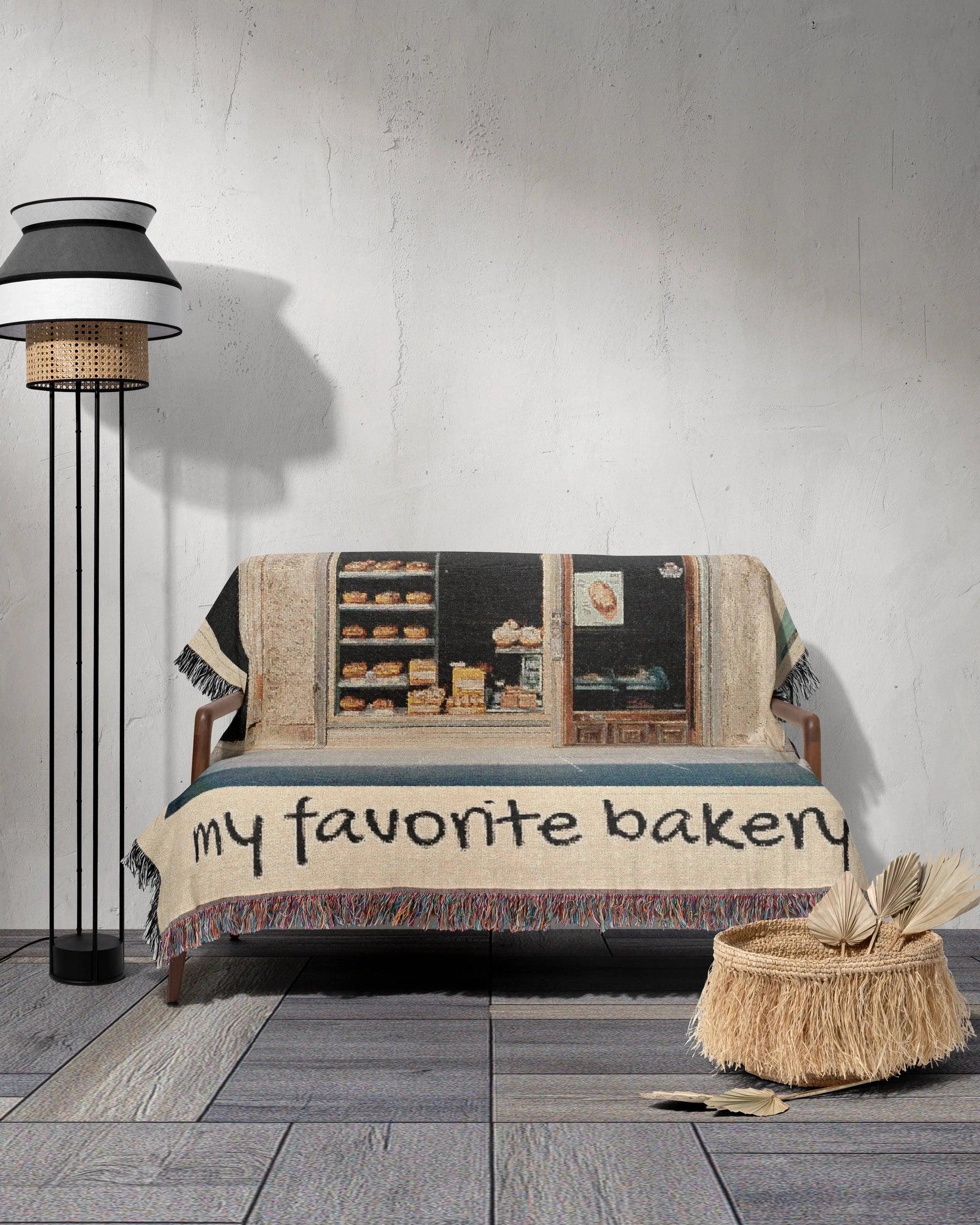 Bakery Woven Throw Blanket - imperf