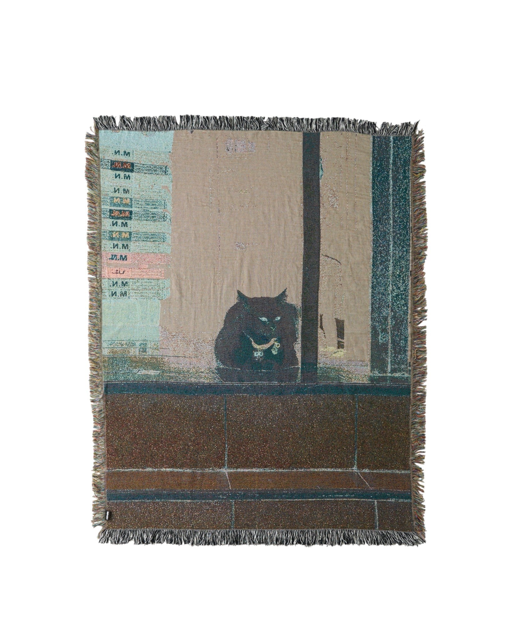 Cat Throw Blanket : M