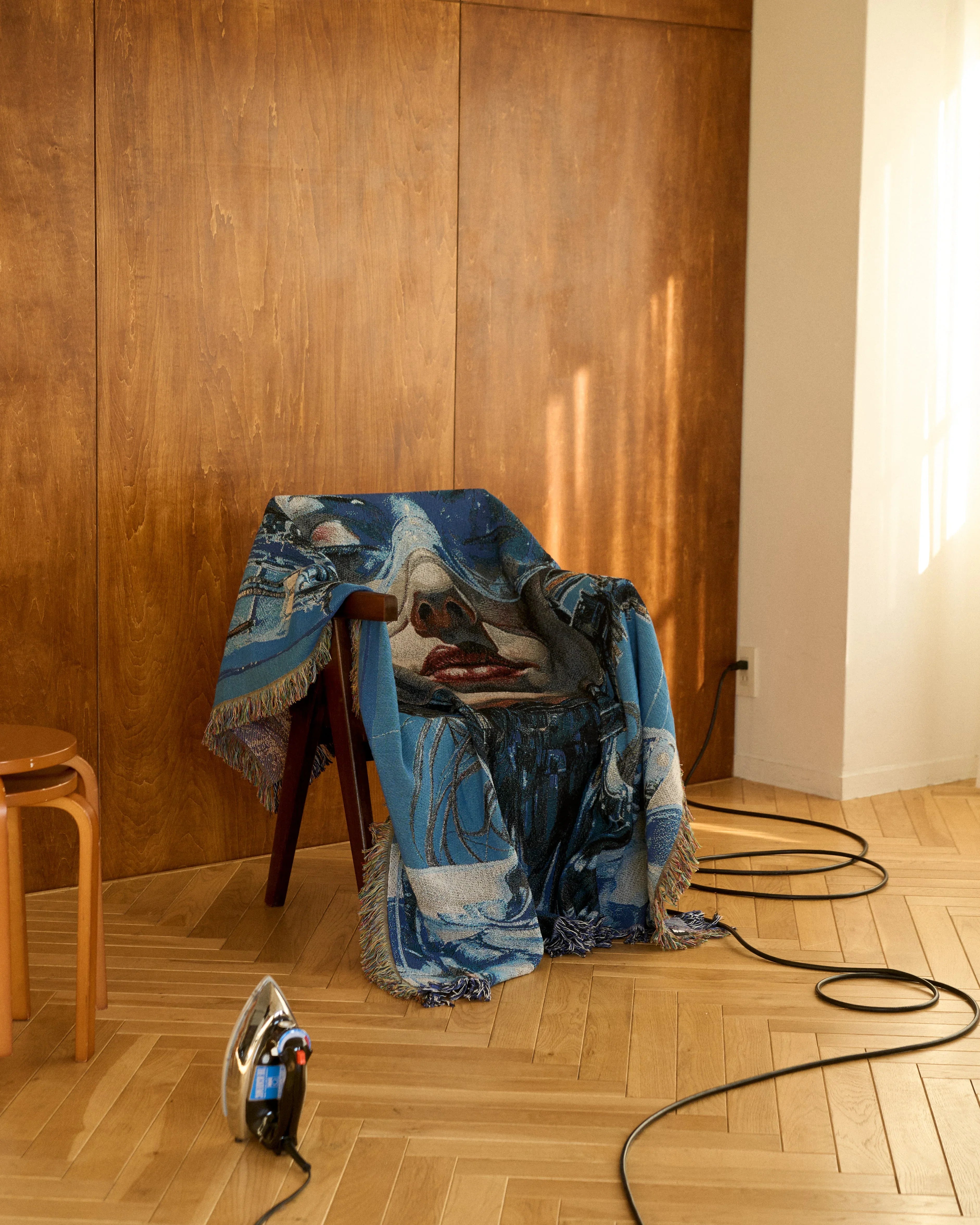 imperf ブランケットMarble Woven Throw Blanket Dreamer's Future Throw Blanket | iMPeRF