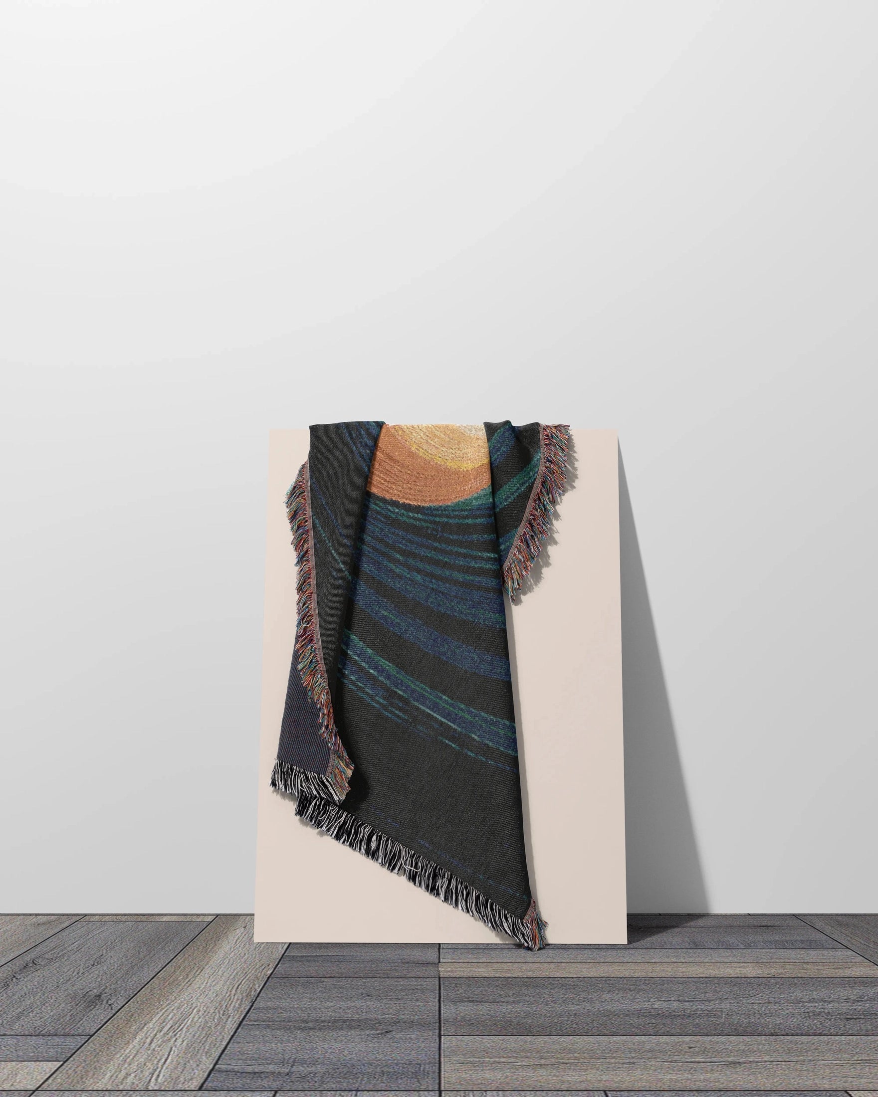 Fluid Spiral Woven Blanket - imperf